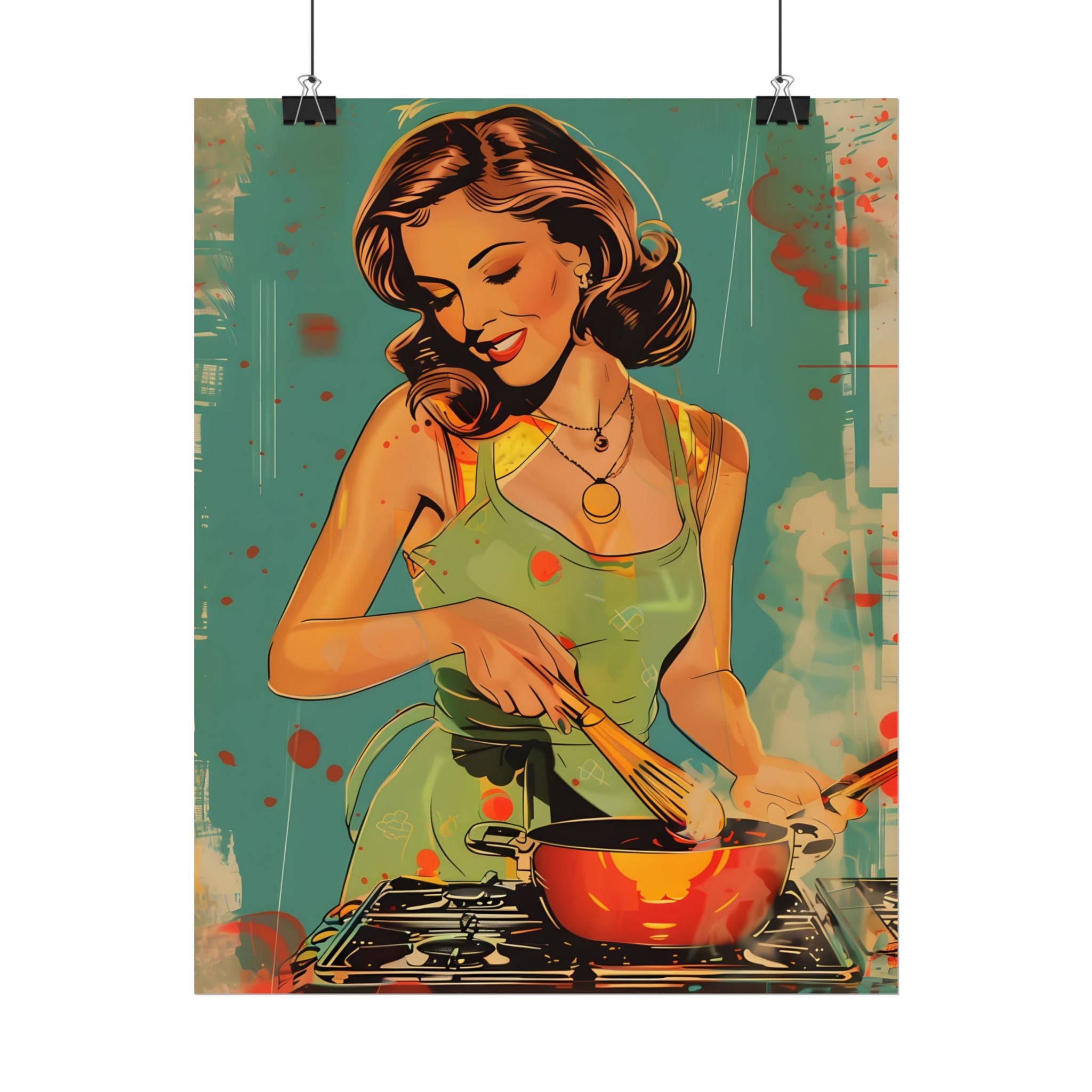 vintage-pin-up-girl-poster-print-vintage-Poster-wall-art-housewife-retro-pinup-poster-pin-up-illustration-home-decor-wall-han