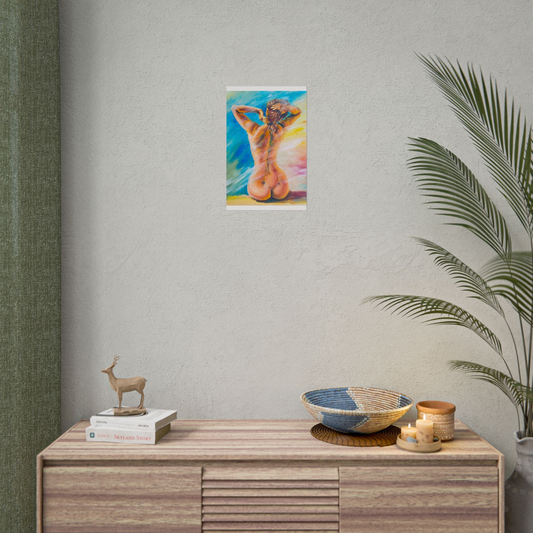 violin-naked-woman-body-oil-effect-poster-print-wall-art-music-lover-gift-home-decor-unique-artwork-rolled-posters