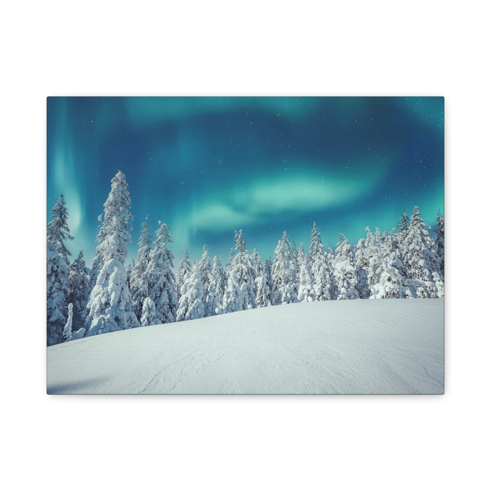 winter-canvas-wall-art-print-winter-tree-aurora-borealis-winter-decor-matte-canvas