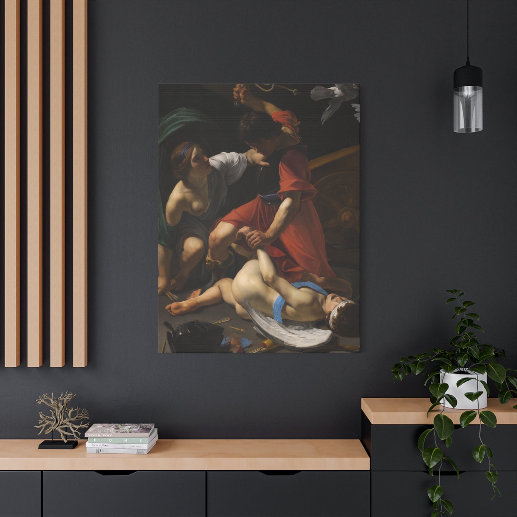 canvas-print-cupid-chastised-bartolomeo-manfredi-1613-matte-canvas-wall-art-stretched-1-25-inch-classic-art-decor-artwork