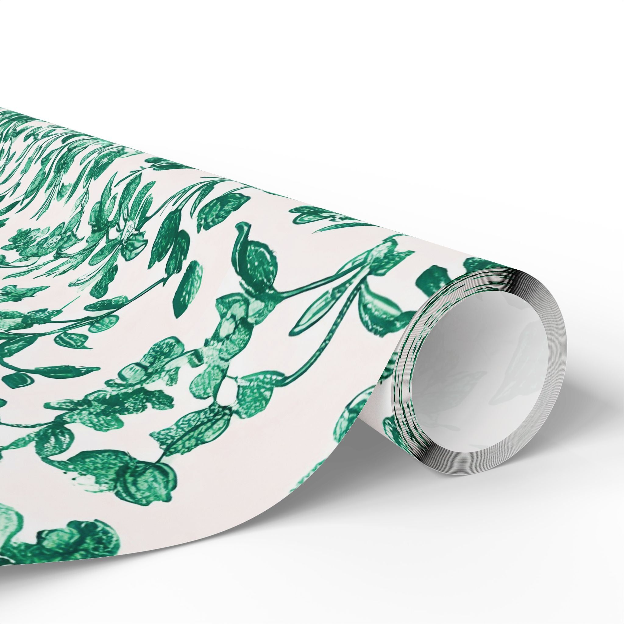 wrapping-papers-green-french-toile-floral-elegant-gift-wrap-holiday-gift-wrap-birthday-wrapping-paper-wedding-gift-wrap-chris
