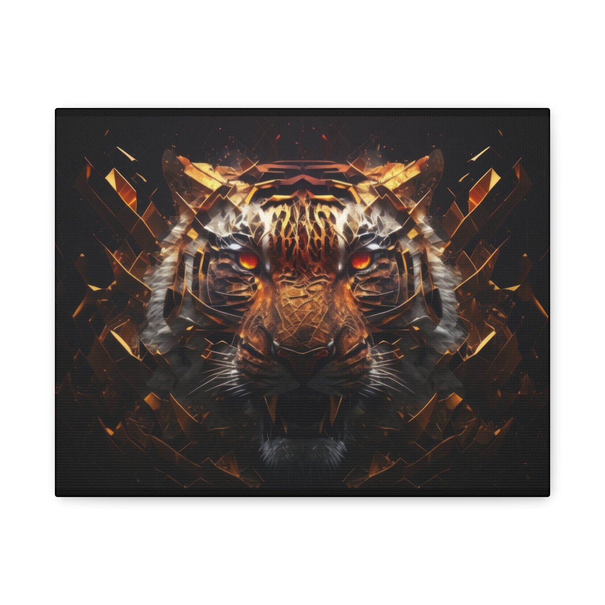 canvas-print-tiger-face-predator-fantasy-art-home-living-room-decor-matte-stretched-wall-art-animal-art-tiger-canvas