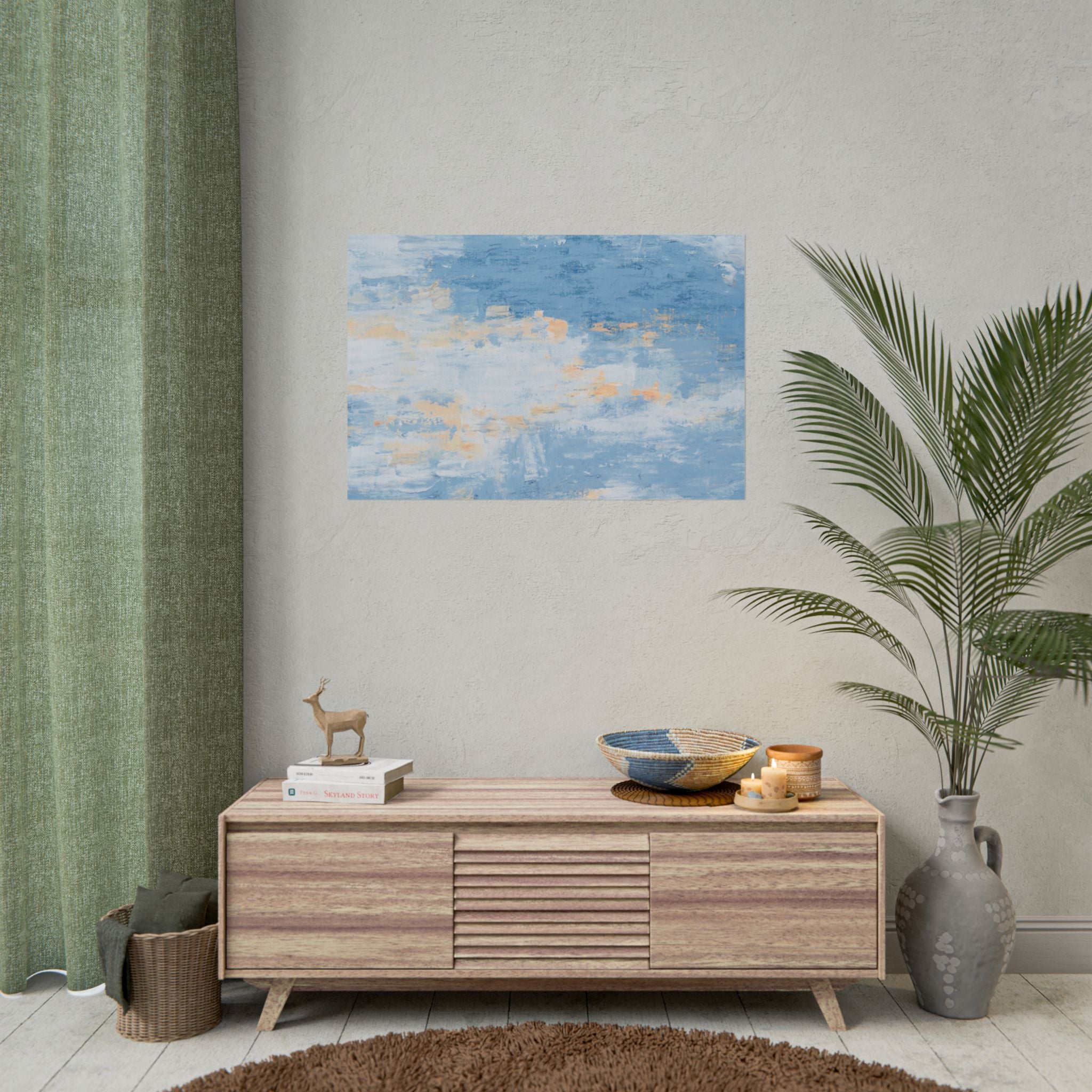 poster-print-abstract-light-blue-home-decor-wall-art-blue-poster-art-living-room-decor-unique-gift-idea-abstract-painting-wal