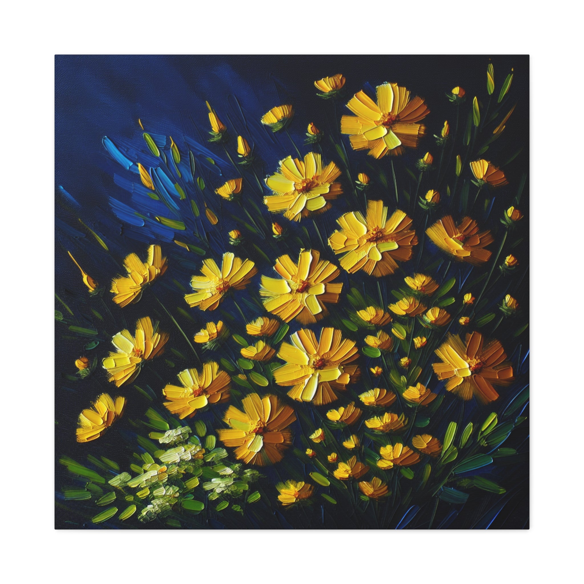 canvas-print-yellow-wildflowers-matte-canvas-impasto-oil-painting-stretched-wall-art-home-decor-floral-print-gift-for-nature-
