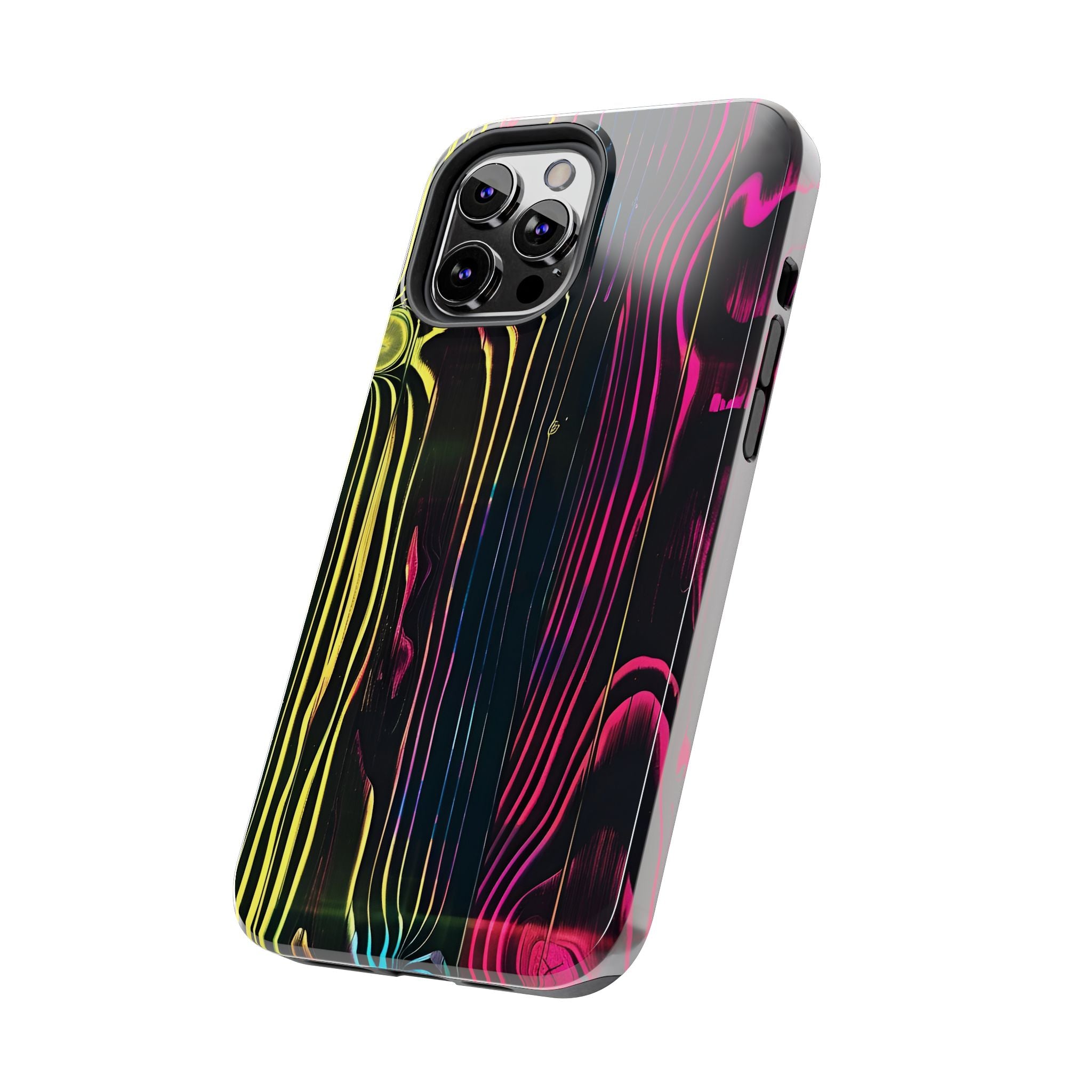 disco-neon-tough-iphone-cases-wood-grain-texture-iphone-case-cover-protective-iphone-shell-unique-iphone-accessories-iphone-1