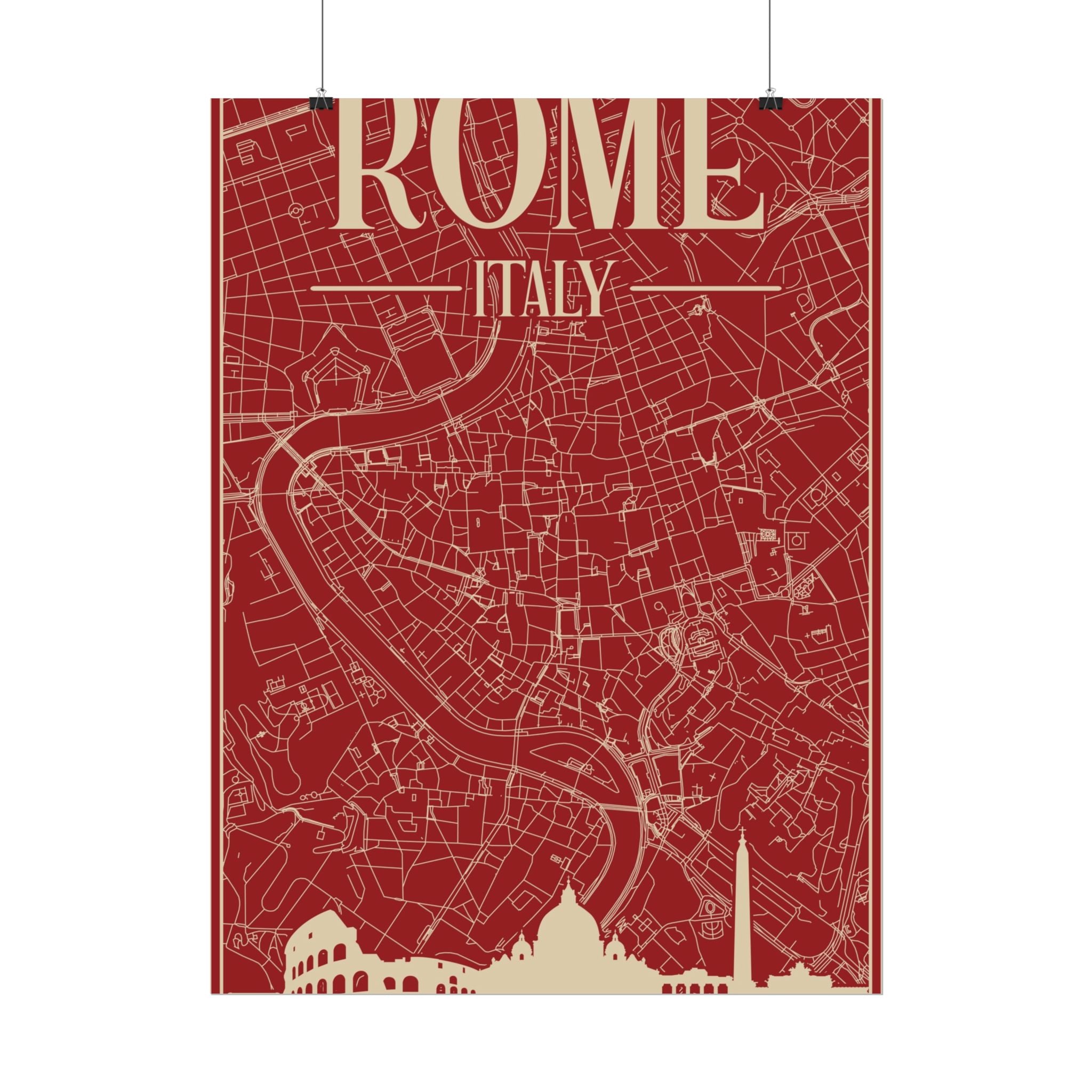 rome-italy-travel-poster-rolled-posters-for-home-decor-wall-art-print-italian-cityscape-wall-hanging