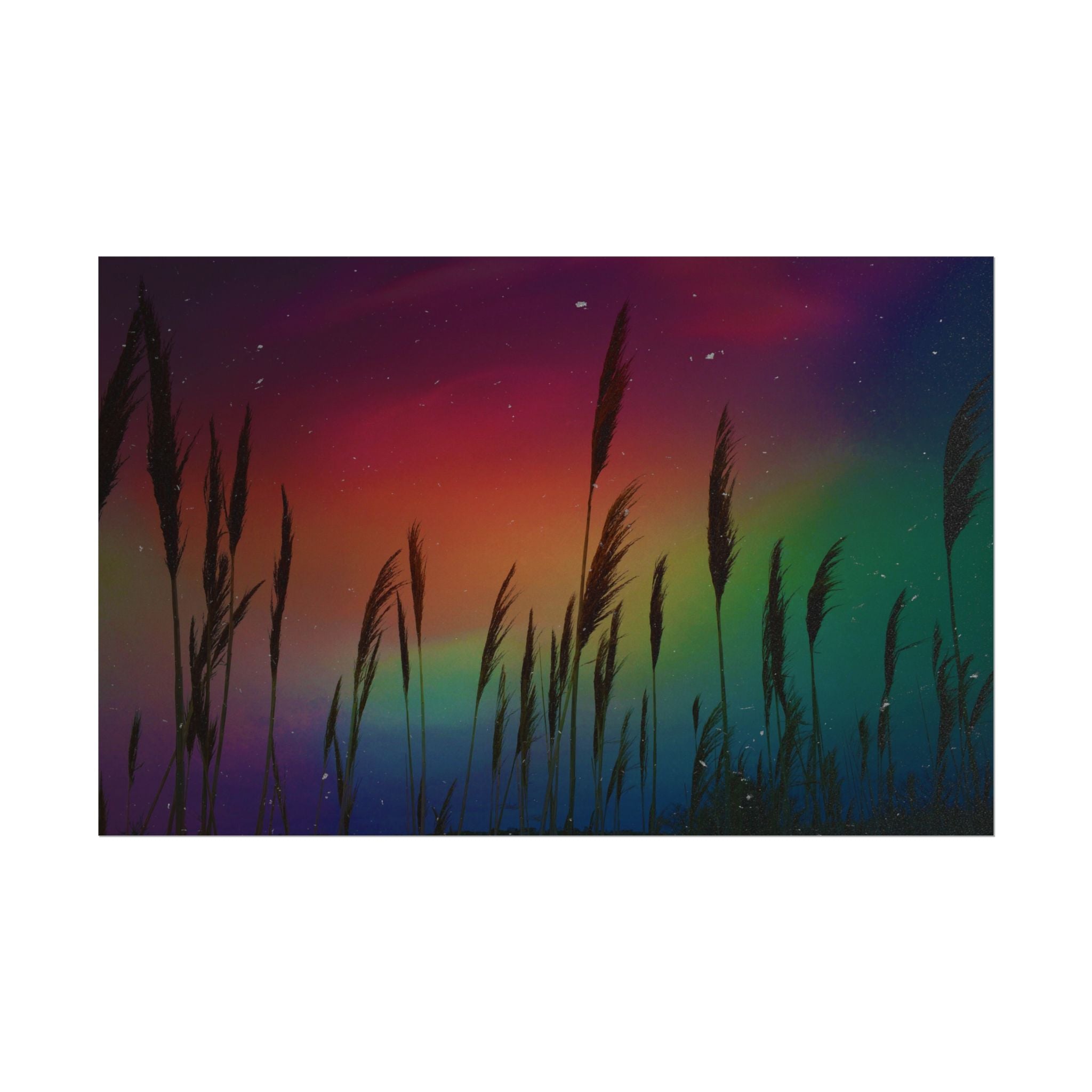 aurora-borealis-poster-wall-art-scenery-northern-lights-poster-print-home-wall-decor-starry-night-picture-housewarming-gifts-