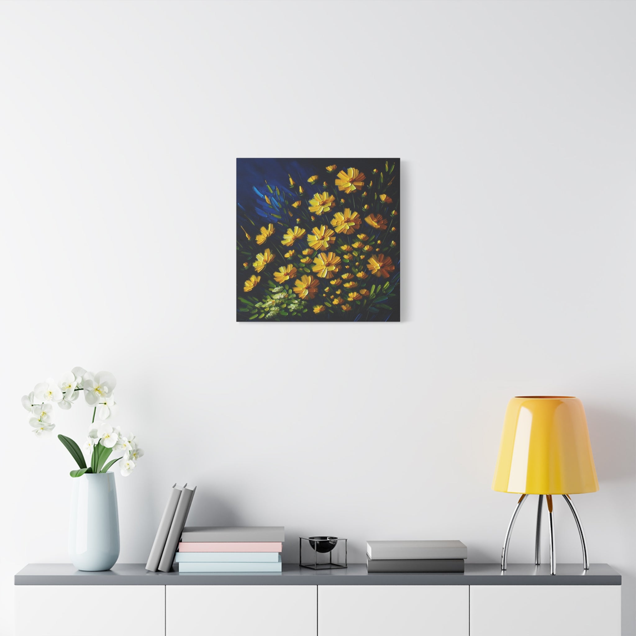 canvas-print-yellow-wildflowers-matte-canvas-impasto-oil-painting-stretched-wall-art-home-decor-floral-print-gift-for-nature-