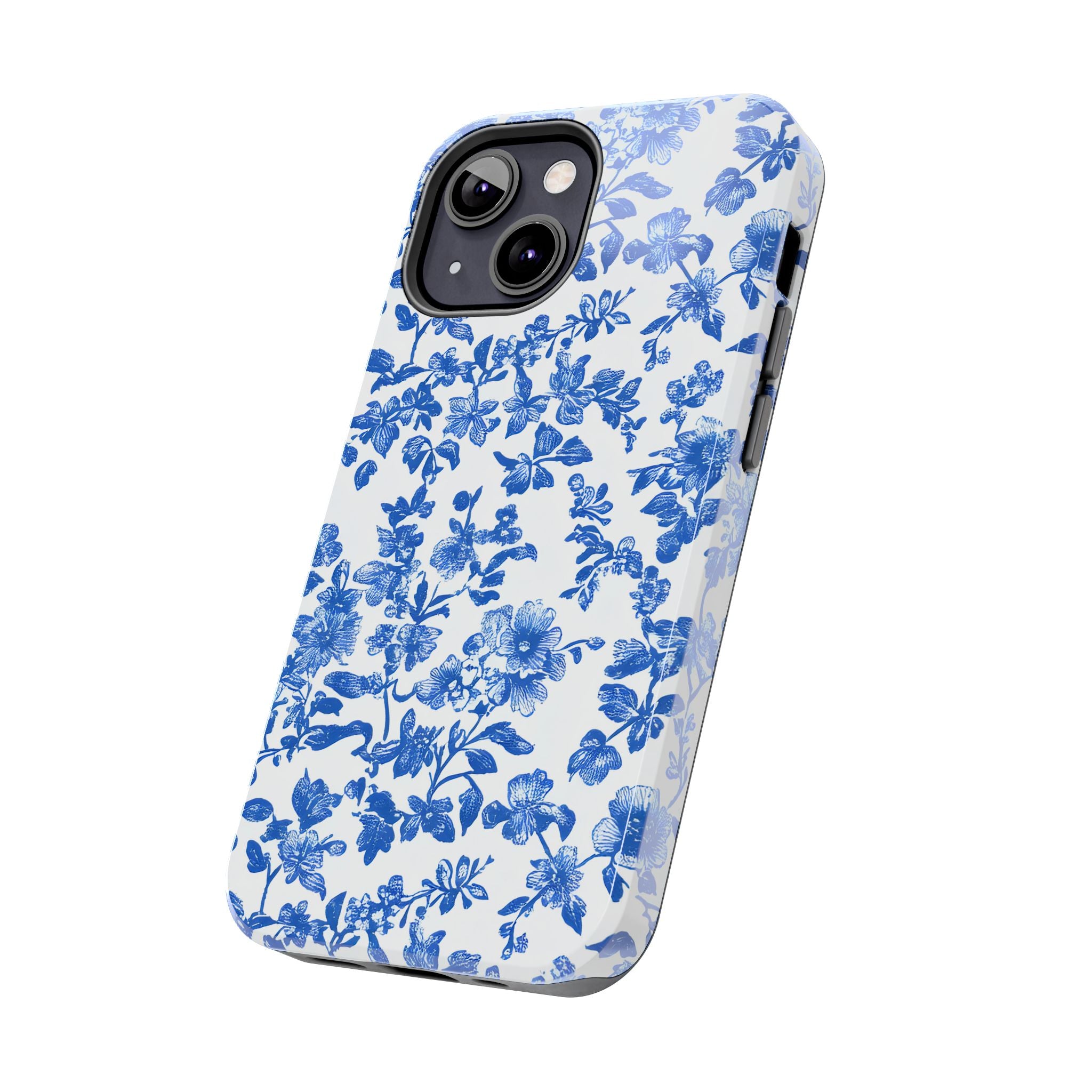 french-toile-floral-tough-iphone-case-blue-iphone-cover-protective-iphone-case-hard-shell-iphone-case-vintage-design-phone-ca