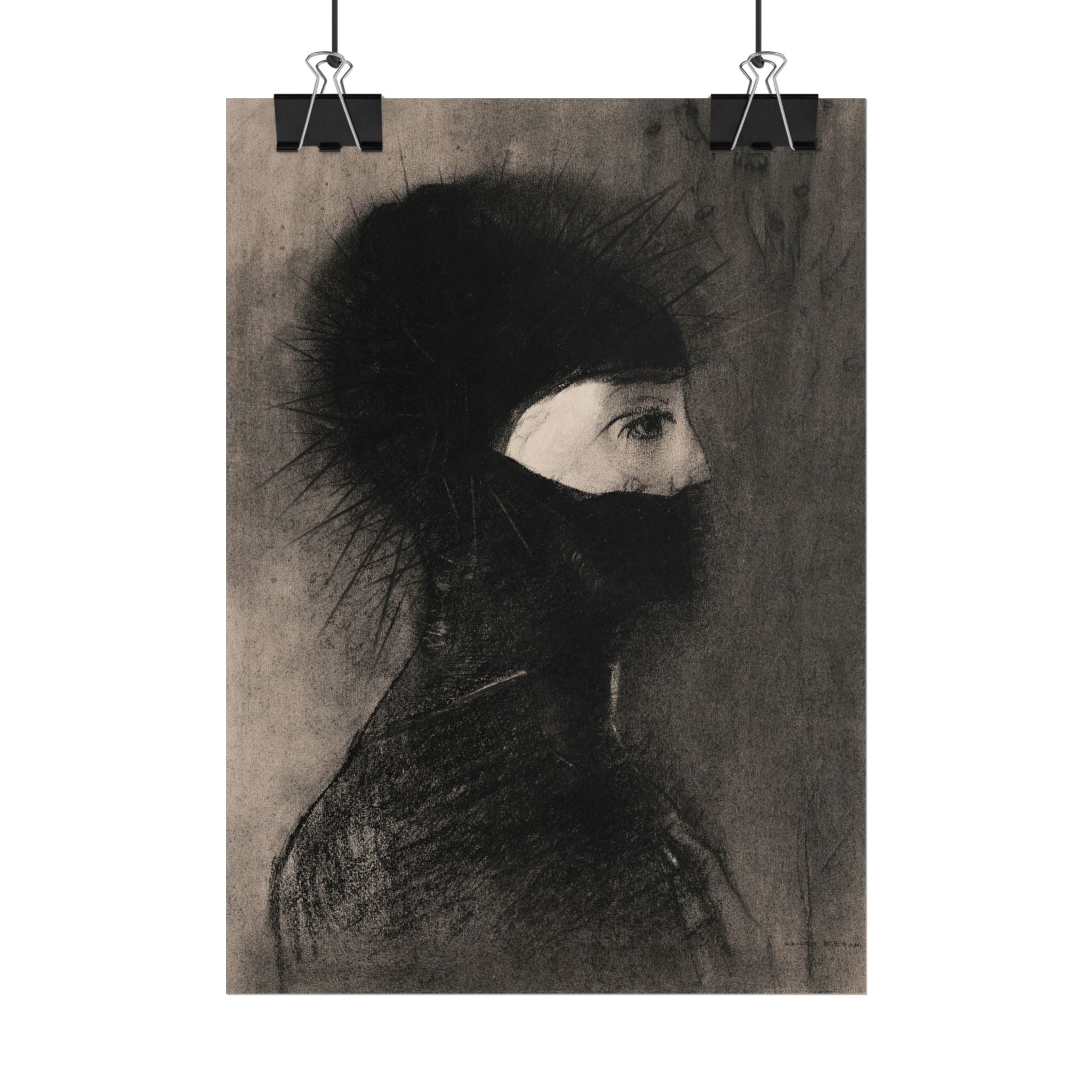 armor-by-odilon-redon-poster-print-vintage-woman-illustration-post-impressionism-art-wall-decor