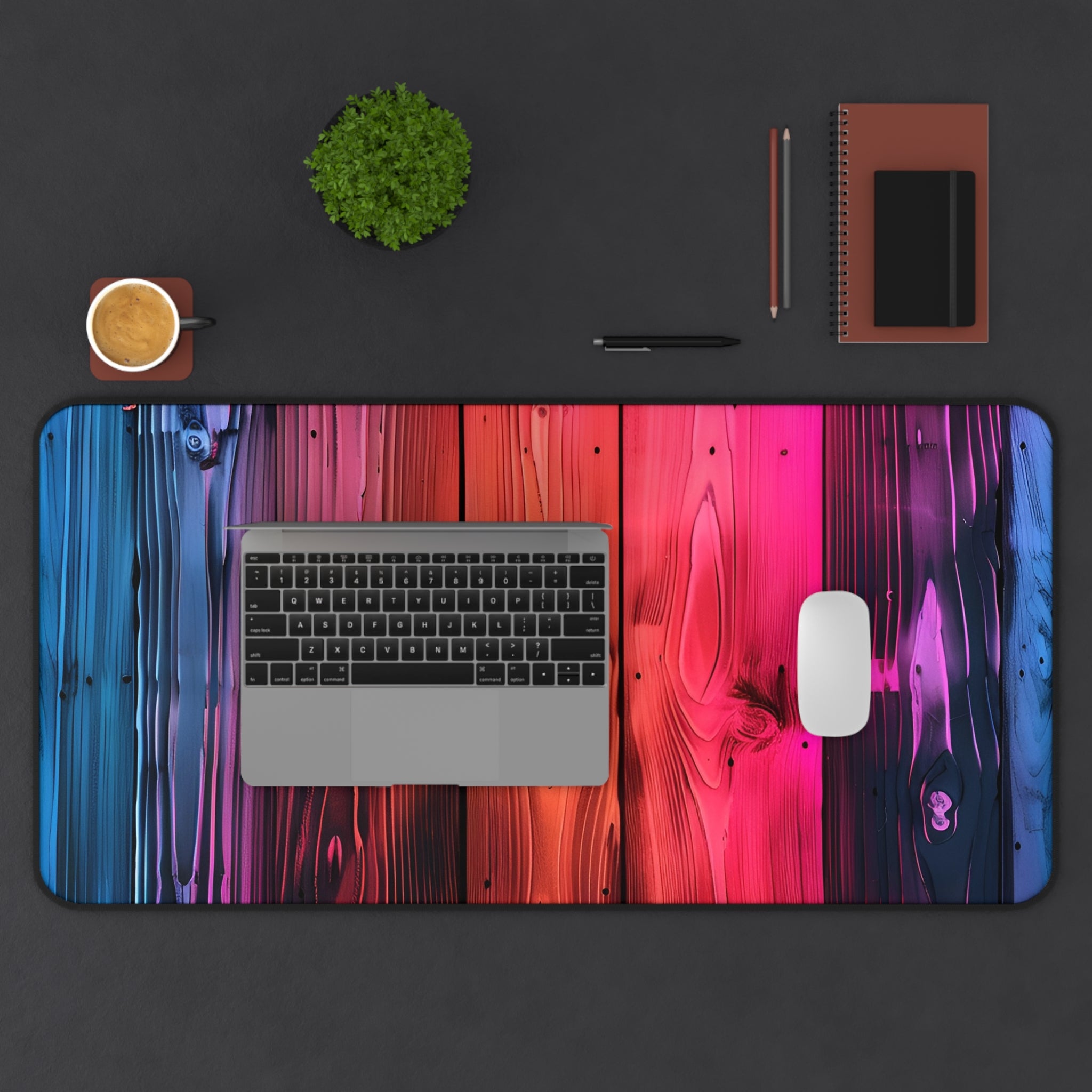 colorful-neon-wood-large-desk-mat-gaming-mouse-pad-vibrant-decor-rainbow-neon-wood-pattern-desk-mat