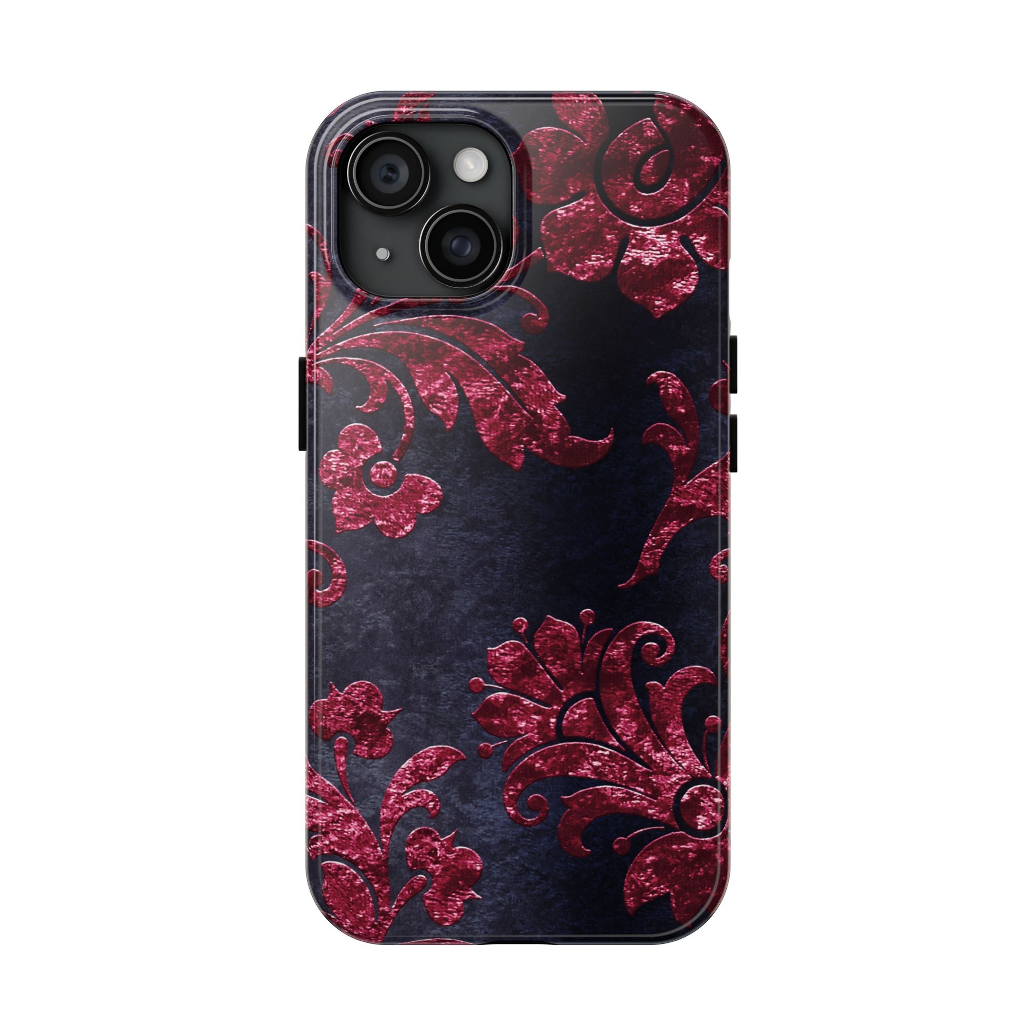 embossed-burgundy-velvet-tough-iphone-case-protective-iphone-cover-heavy-duty-iphone-case-rugged-phone-case-durable-smartphon