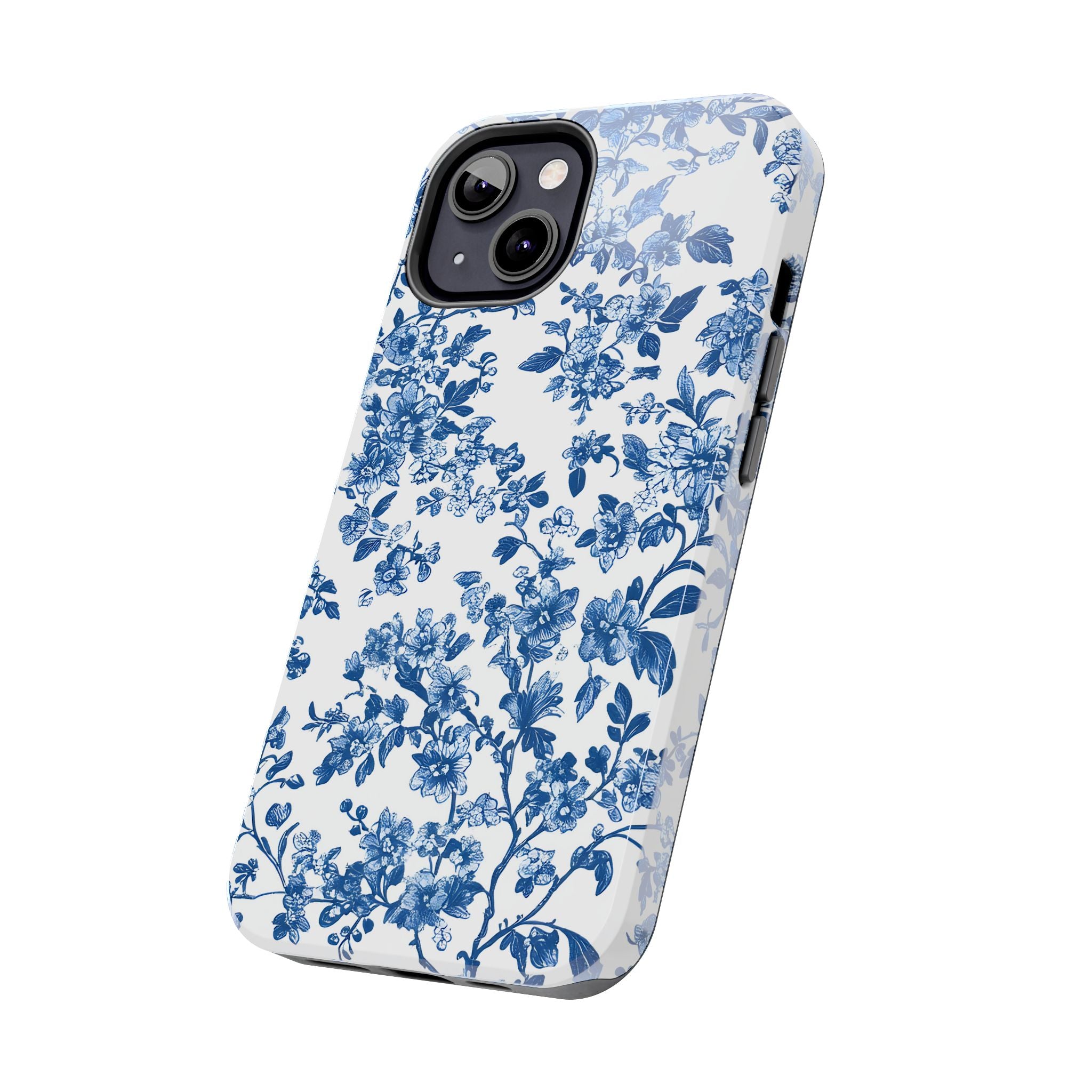 french-toile-floral-tough-iphone-case-blue-iphone-cover-protective-iphone-case-hard-shell-iphone-case-vintage-design-phone-ca