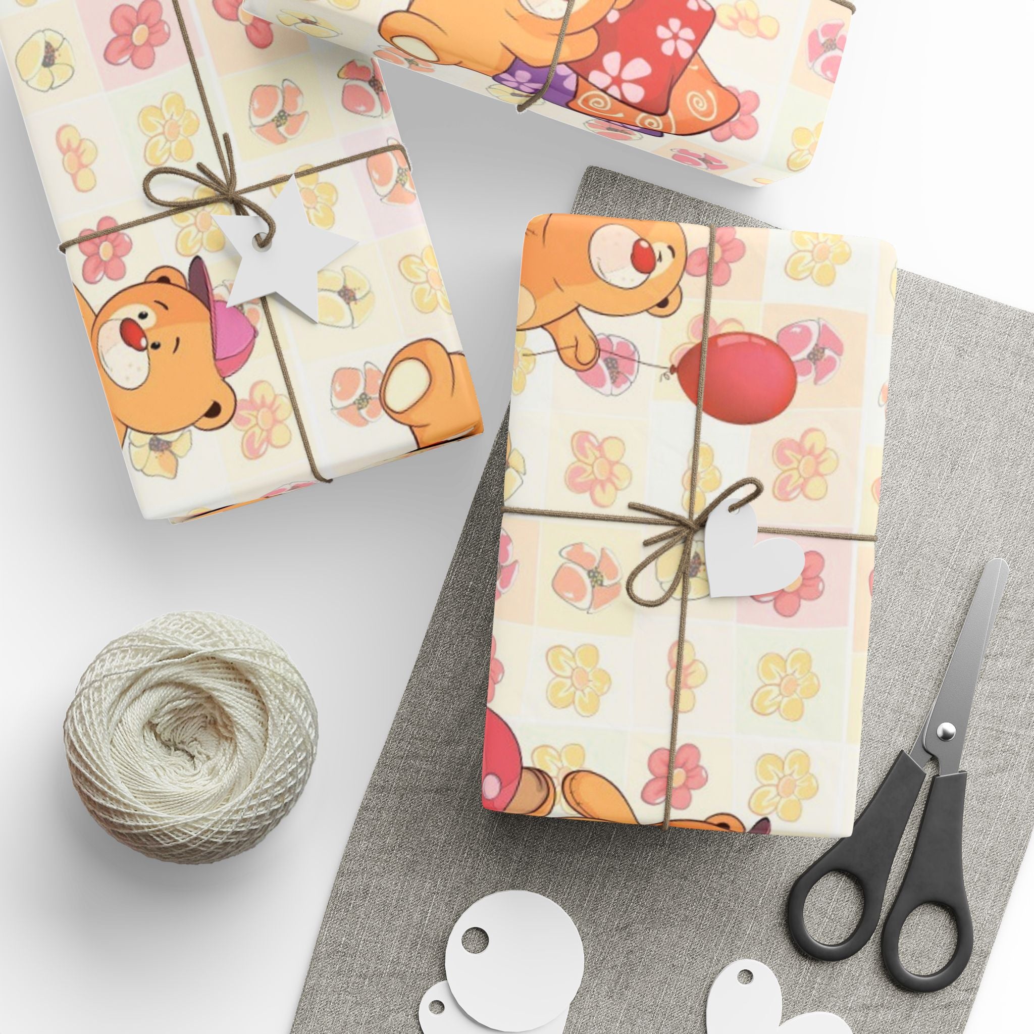 teddy-bear-party-gift-wrap-paper-for-birthdays-and-holidays-32x72-fun-wrapping-sheets-baby-gift-wrap-celebratory