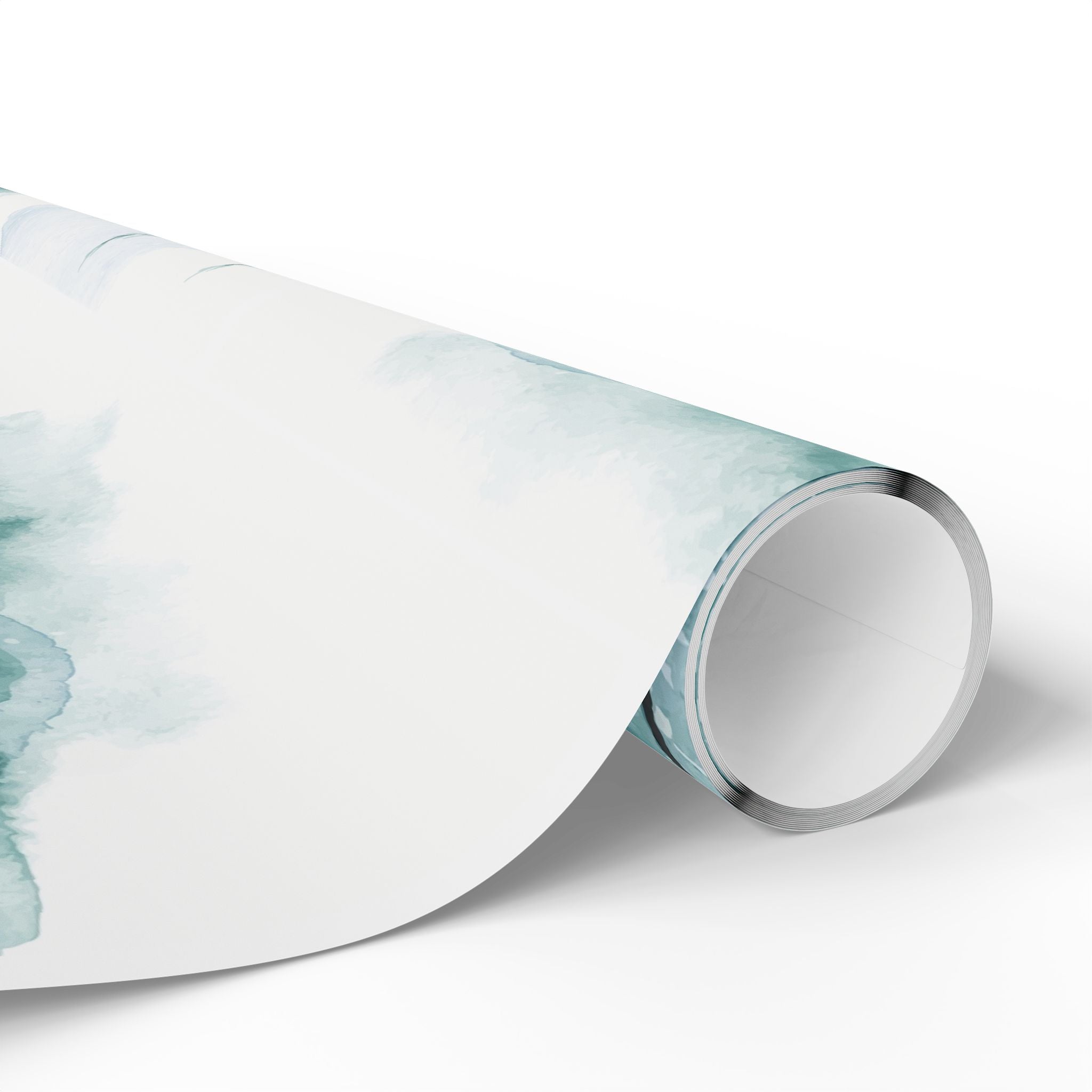 forest-pine-wrapping-paper-winter-holiday-gift-wrap-green-christmas-paper-festive-xmas-present-packaging-nature-theme-eco-fri