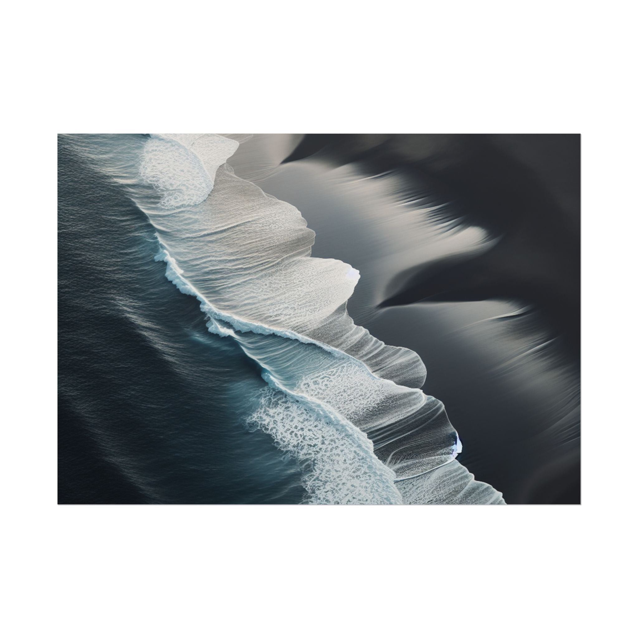 beach-wall-art-ocean-minimalist-poster-print-coastal-photography-ocean-print-sand-landscape-home-office-decoration