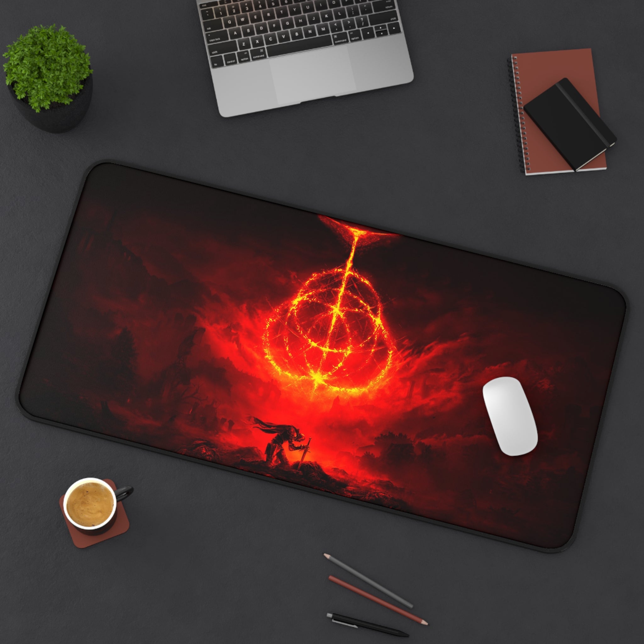 elden-ring-red-logo-mouse-pad-xl-gaming-desk-pad-shadow-of-the-erdtree-medival-armor-gamer-setup-des