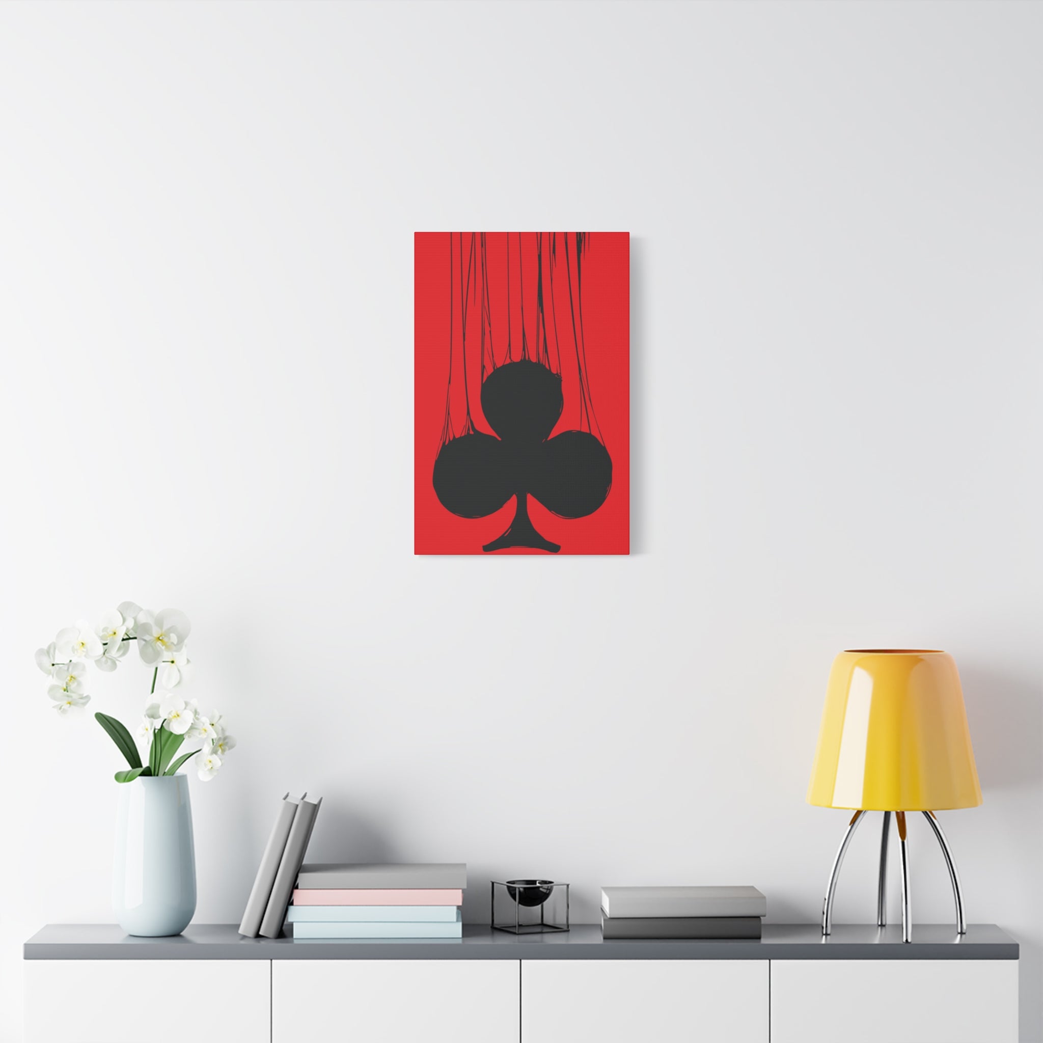 canvas-print-playing-cards-clubs-wall-art-for-gamble-lovers-stretched-matte-canvas-living-room-decor-home-decor-gift