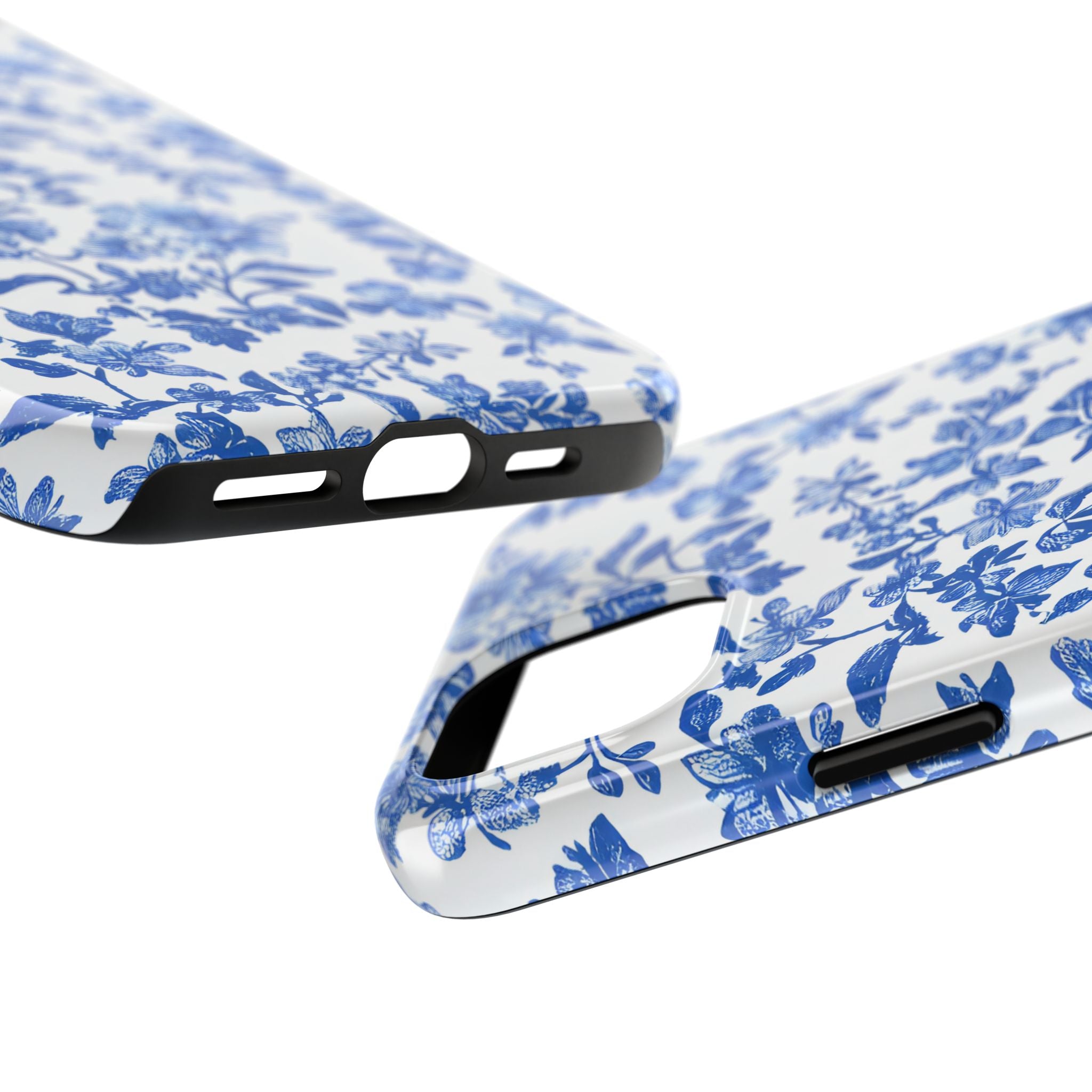 french-toile-floral-tough-iphone-case-blue-iphone-cover-protective-iphone-case-hard-shell-iphone-case-vintage-design-phone-ca