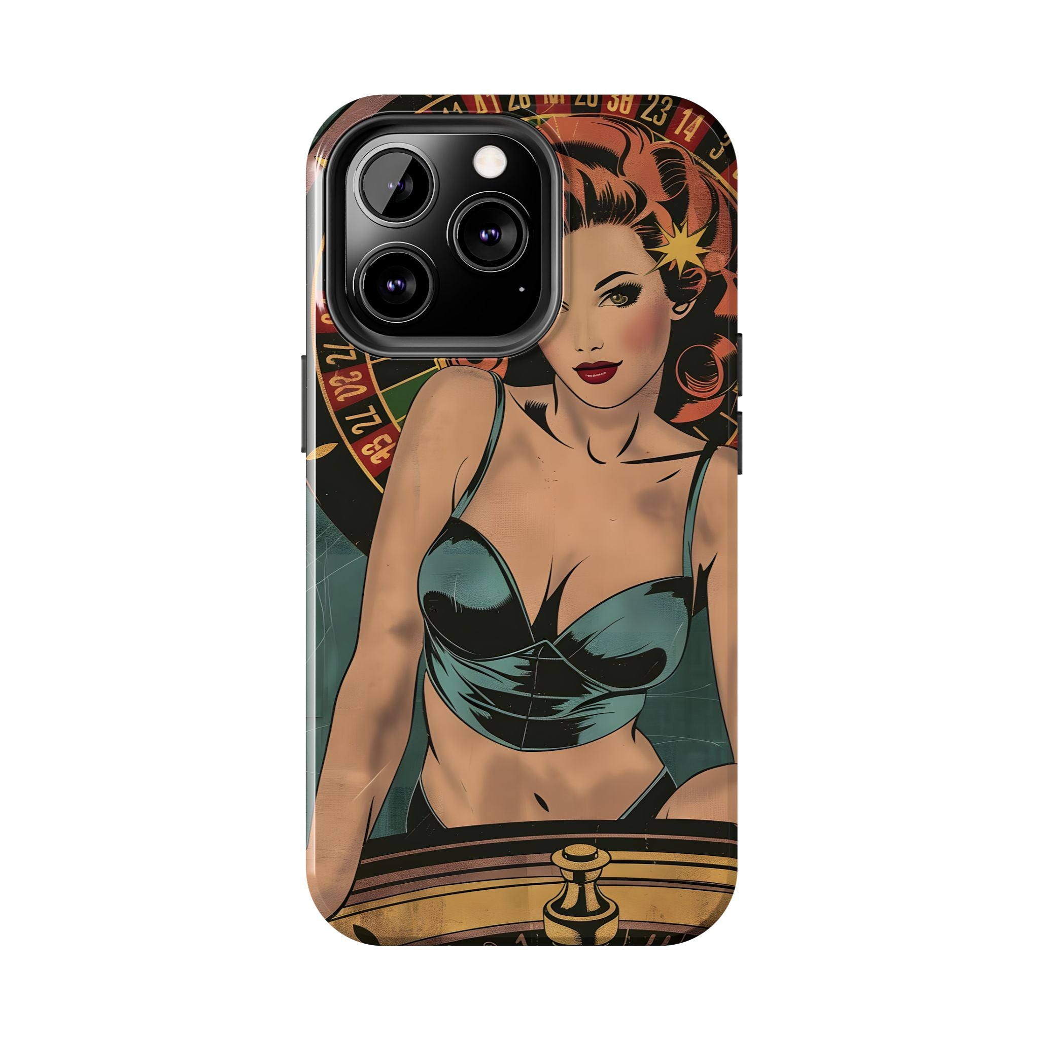 tough-iphone-cases-vintage-pin-up-girl-iphone-cover-strong-phone-protector-retro-pinup-design-protective-iphone-case