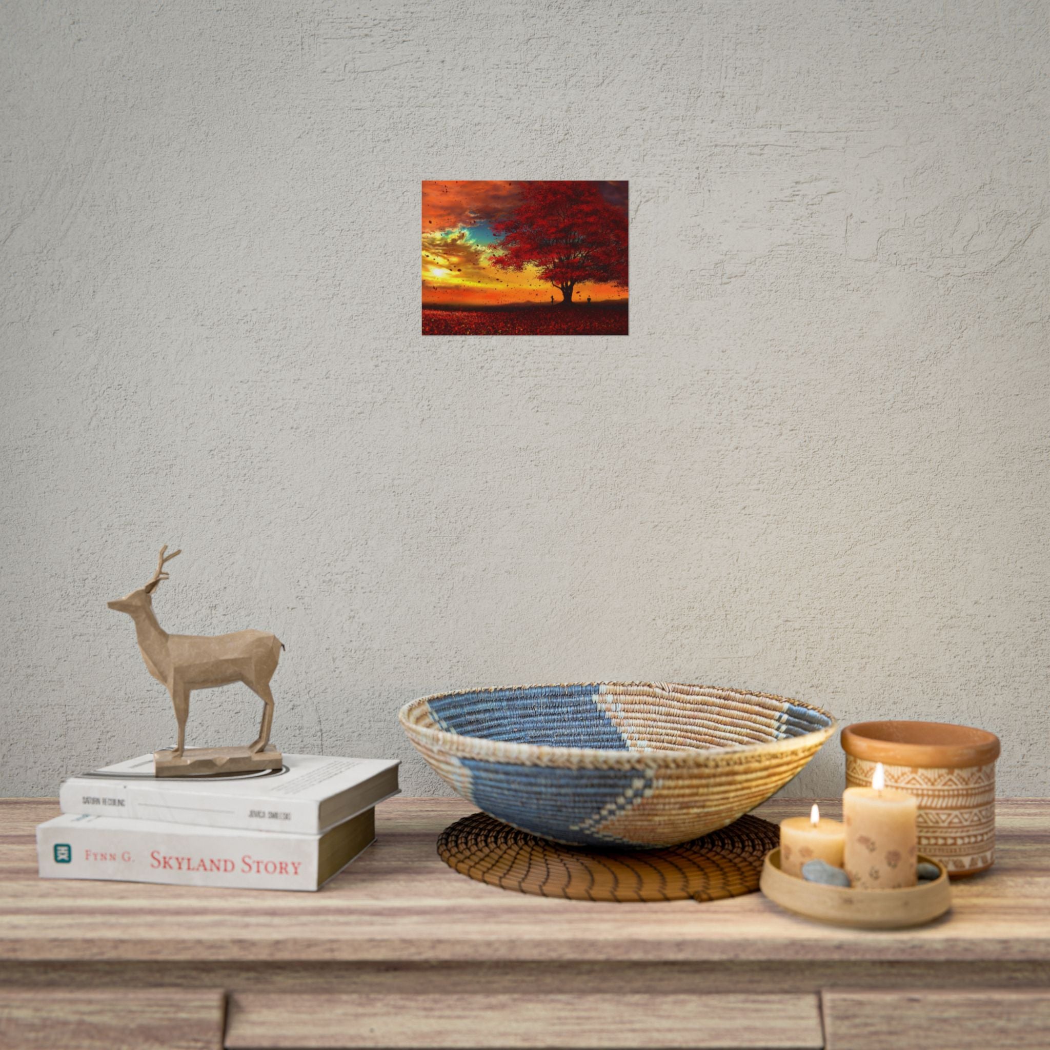 sunset-scenery-autumn-poster-print-wall-art-decor-home-decoration-nature-artwork-gift-idea-wall-hanging