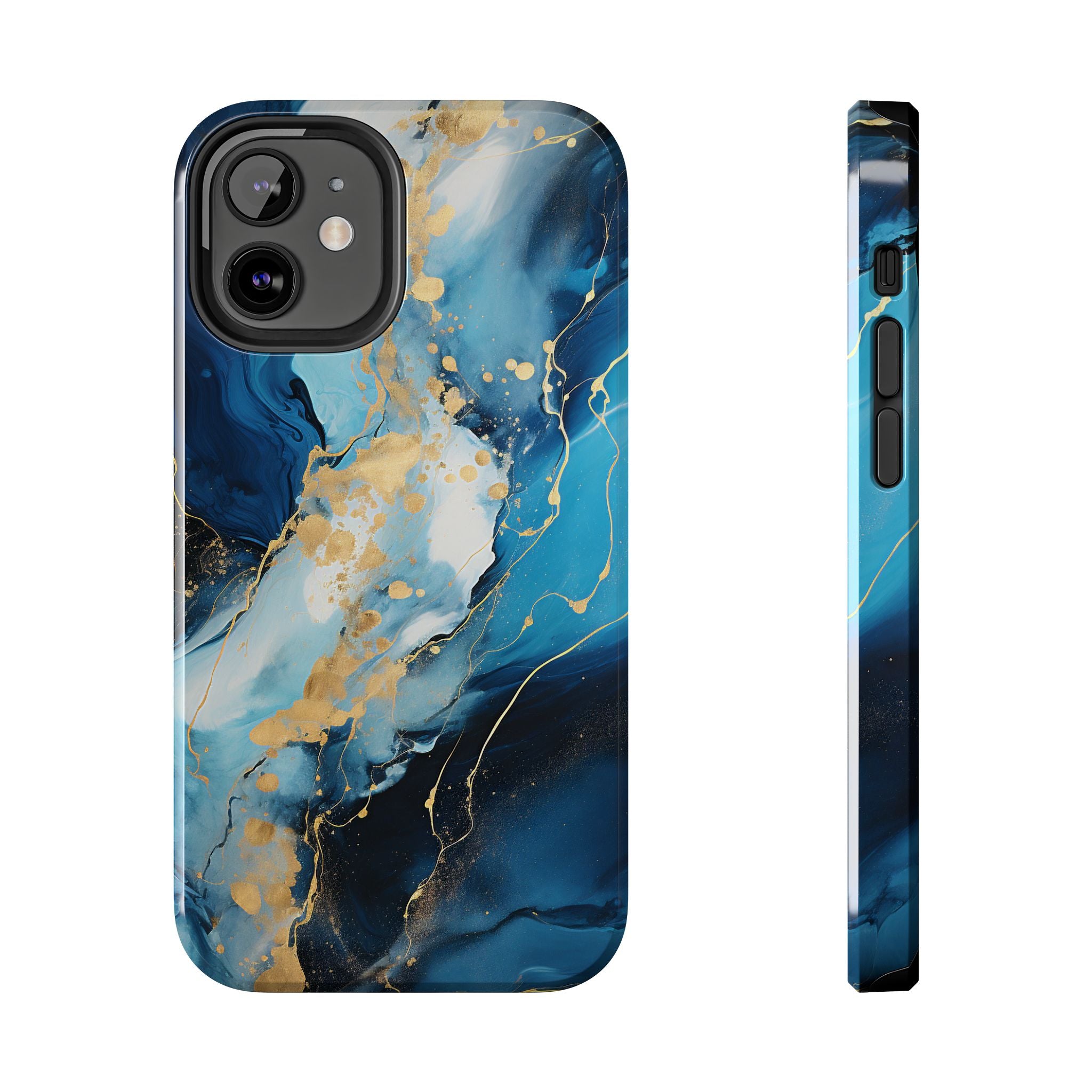 blue-gold-marble-iphone-tough-case-elegant-minimalist-protective-cover-stylish-phone-shell-hard-shell-iphone-case-trendy-acce