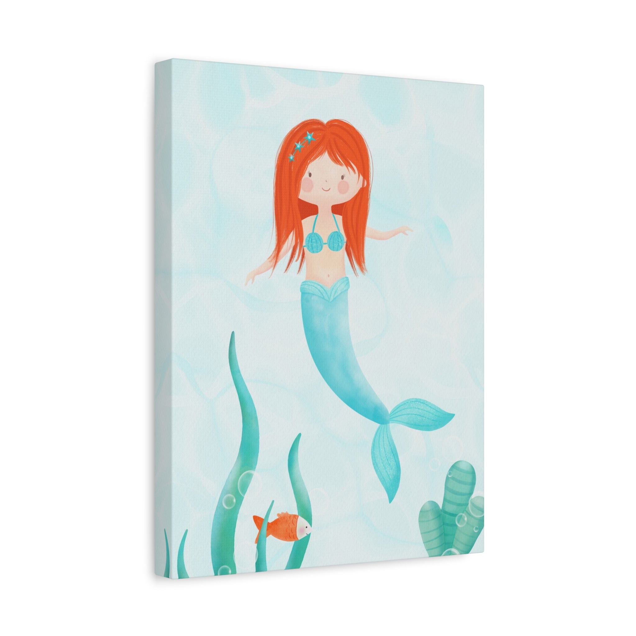 canvas-wall-art-cute-blue-mermaid-nursery-decor-blue-mermaid-print-nursery-art-cute-blue-mermaid-decoration-baby-nursery-merm