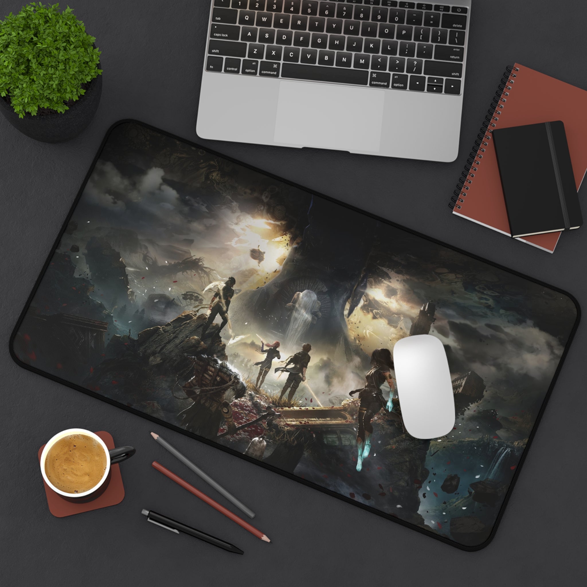 clair-obscur-expedition-33-characters-all-gaming-mouse-pad-xl-desk-mat-gustave-art-extended-desk-pad