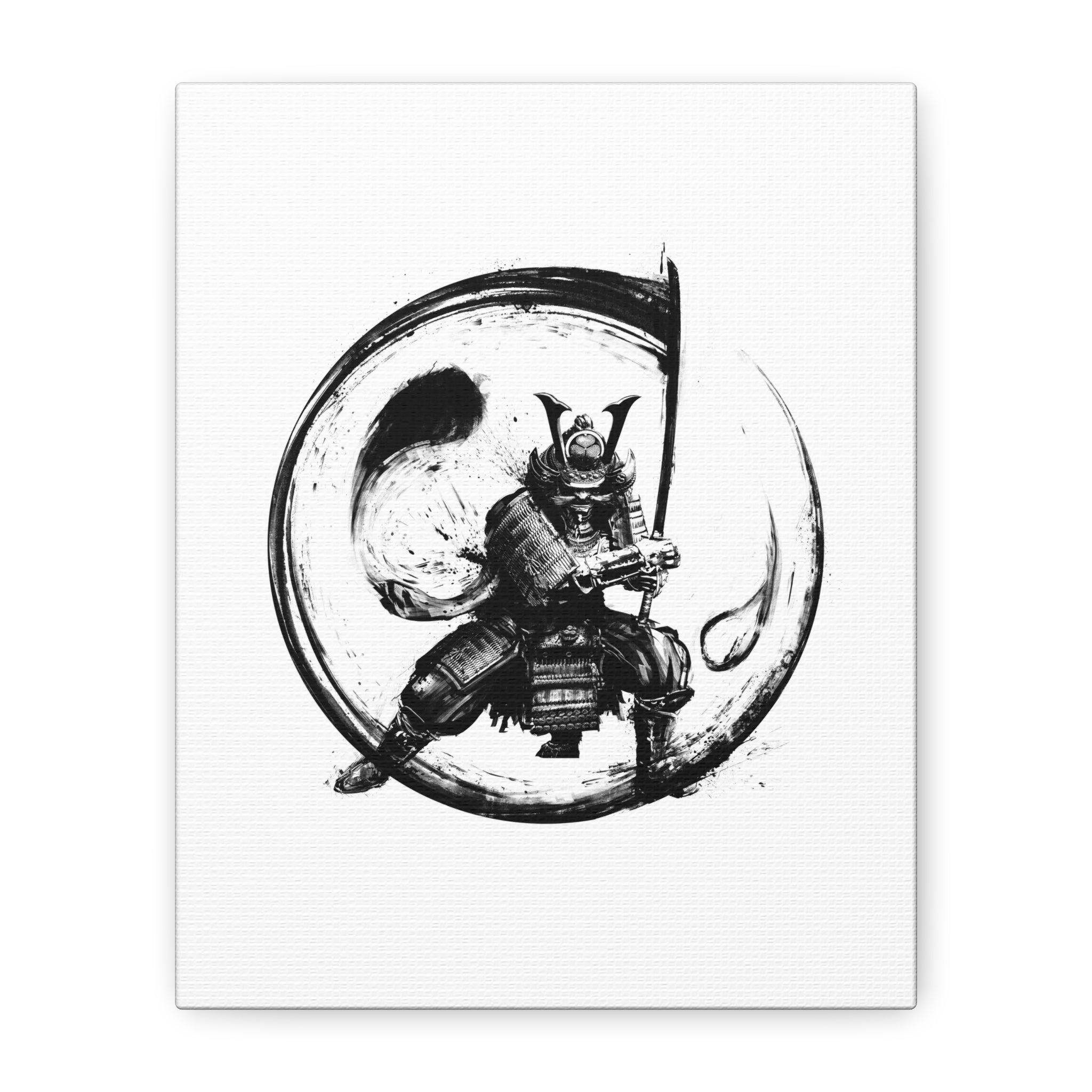 canvas-wall-art-japanese-samurai-ying-yang-katana-oni-mask-black-and-white-home-decor-zen-wall-hanging-asian-art-samurai-swor