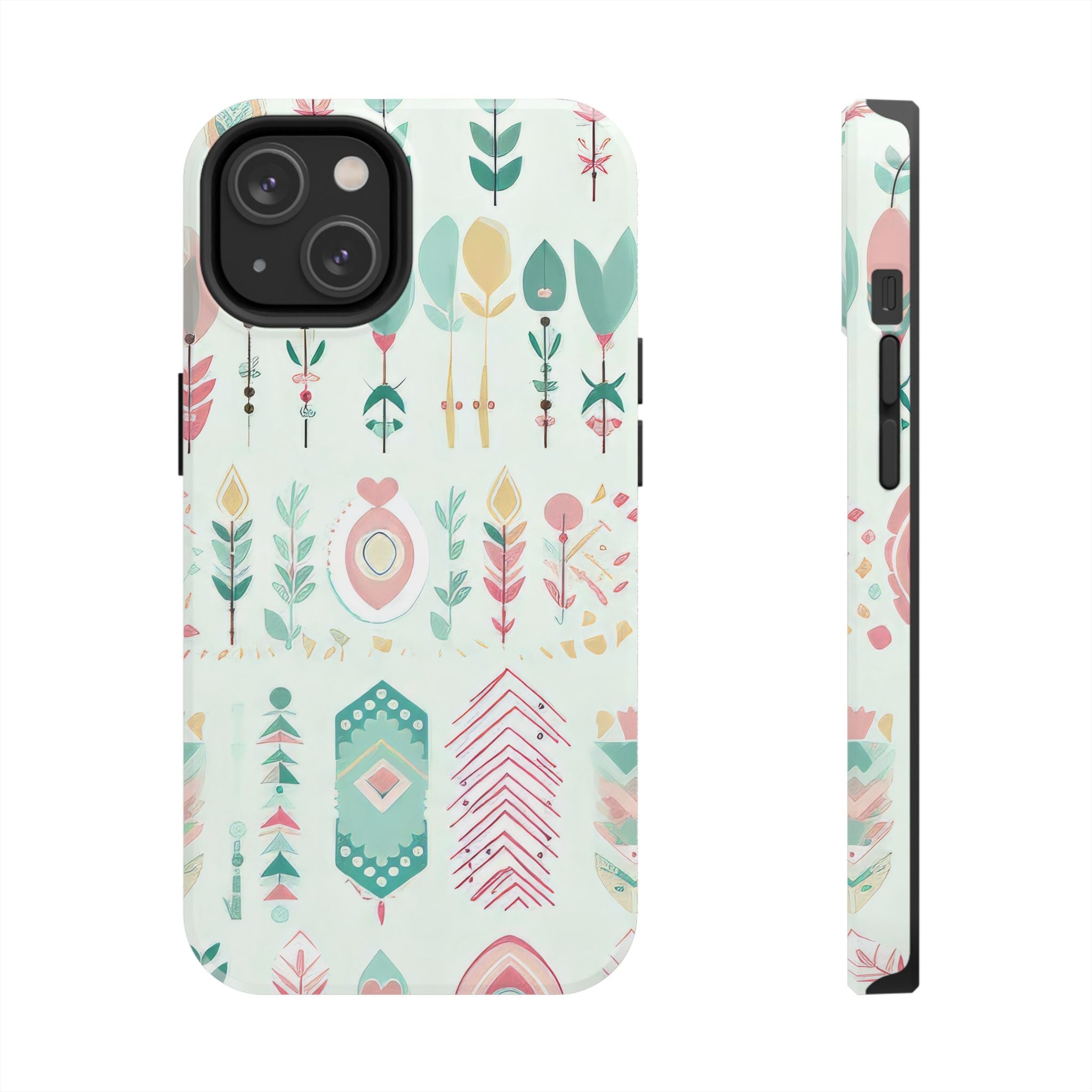 boho-floral-pastel-iphone-tough-case-protective-iphone-cover-artistic-iphone-case-stylish-tech-accessory-unique-gift-iphone-c