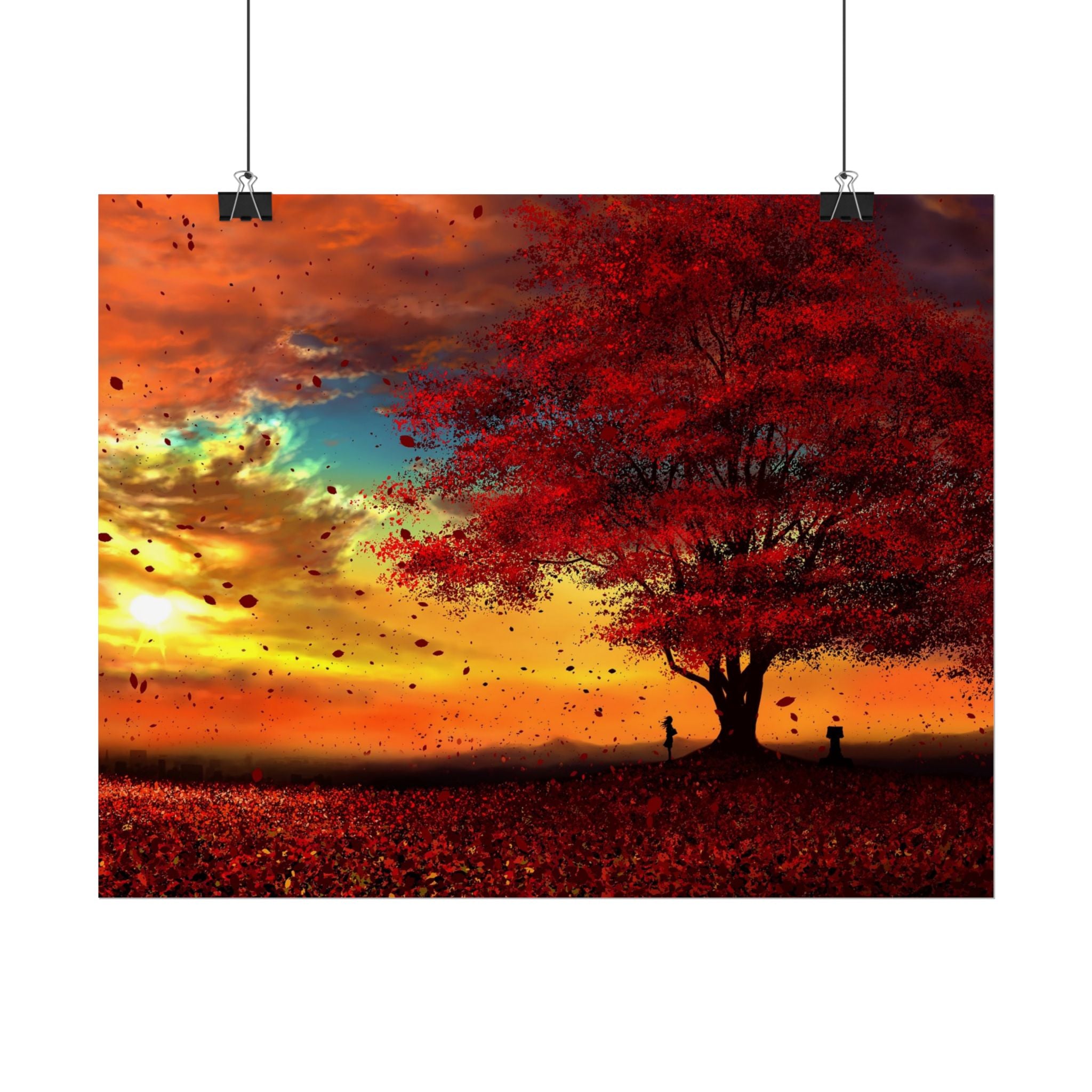 sunset-scenery-autumn-poster-print-wall-art-decor-home-decoration-nature-artwork-gift-idea-wall-hanging