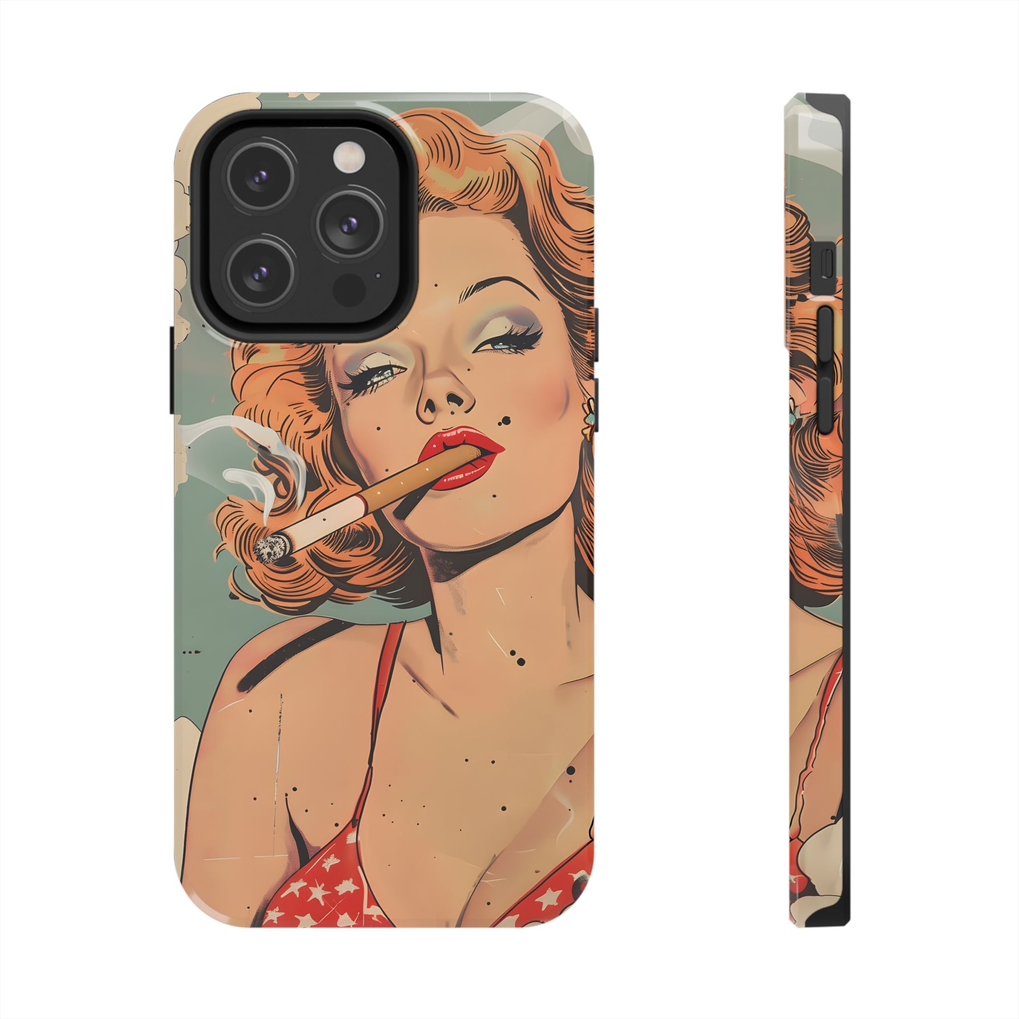 tough-phone-cases-vintage-pin-up-girl-iphone-cover-strong-phone-protector-retro-pinup-design-protective-smartphone-case