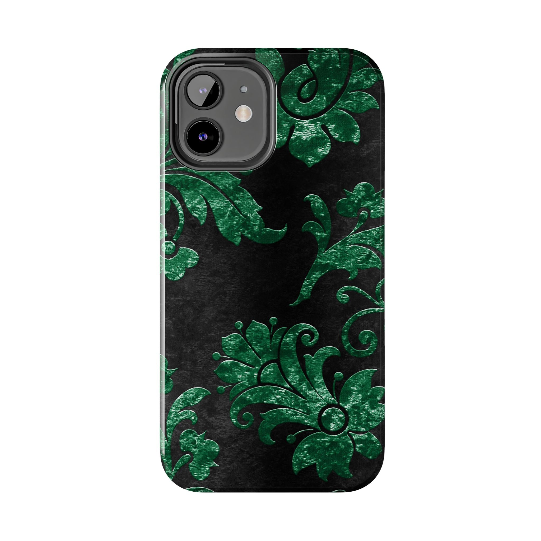 embossed-emerald-velvet-tough-iphone-case-protective-iphone-cover-heavy-duty-iphone-case-rugged-phone-case-durable-smartphone