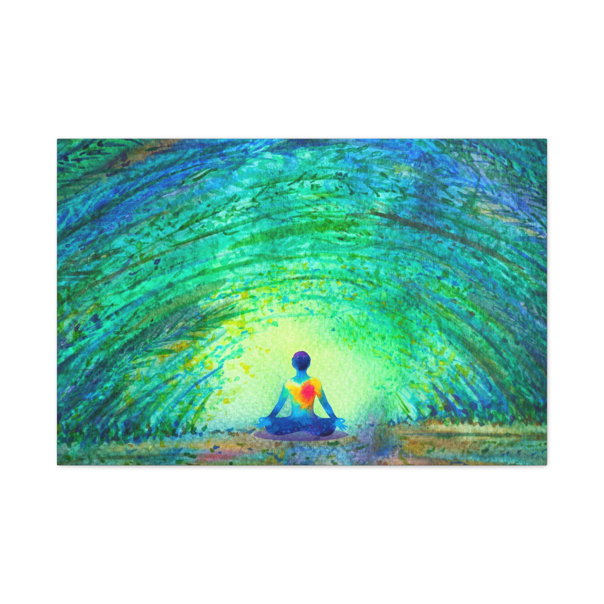 canvas-wall-art-yoga-nature-peace-home-decor-meditation-gift-mindfulness-painting-zen-retreat-print-living-room-decor