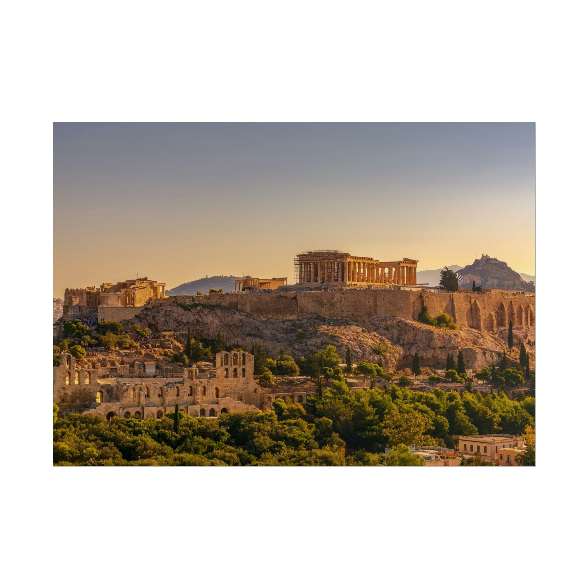 acropolis-panoramic-fine-art-poster-print-greek-wall-art-athens-greece-home-decor-travel-lover-gift-landscape