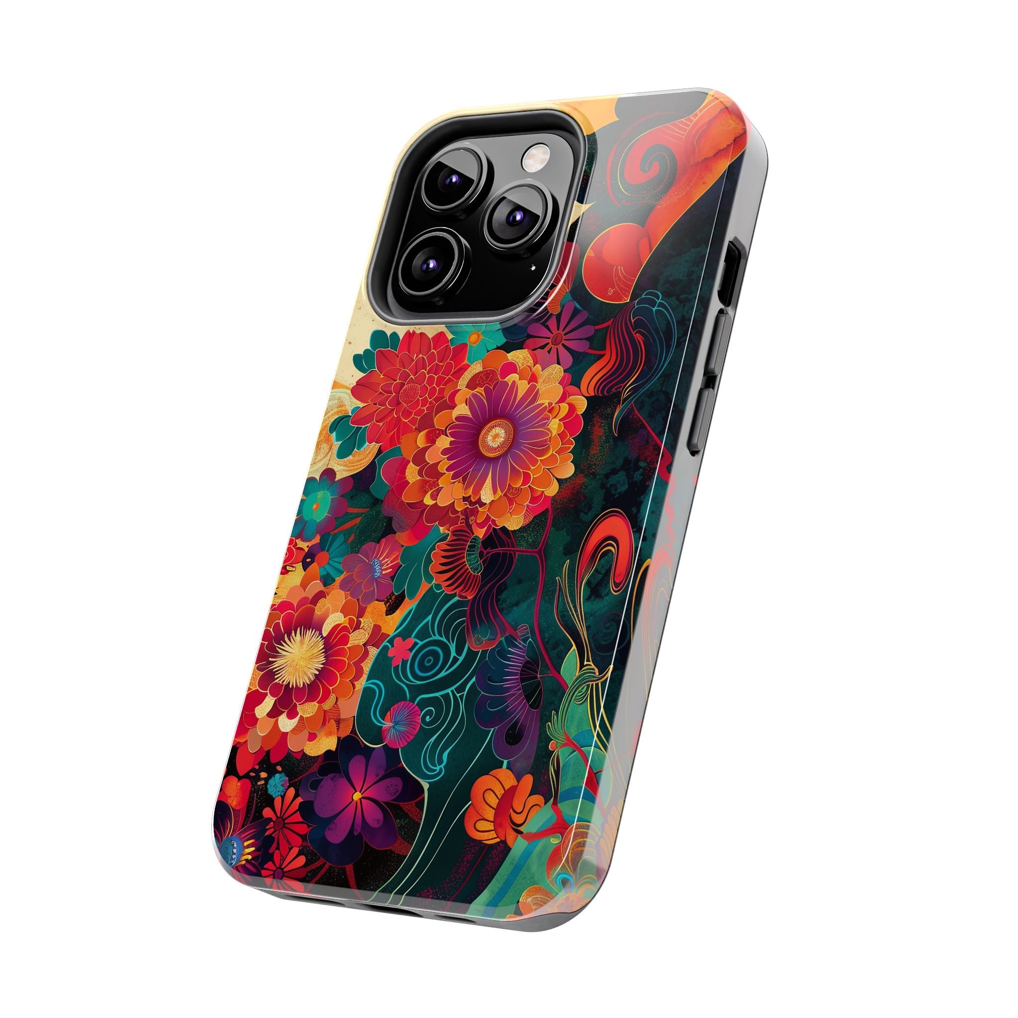 iphone-tough-case-retro-japanese-flowers-floral-phone-cover-vintage-japanese-style-protective-phone-case-asian-floral-design-