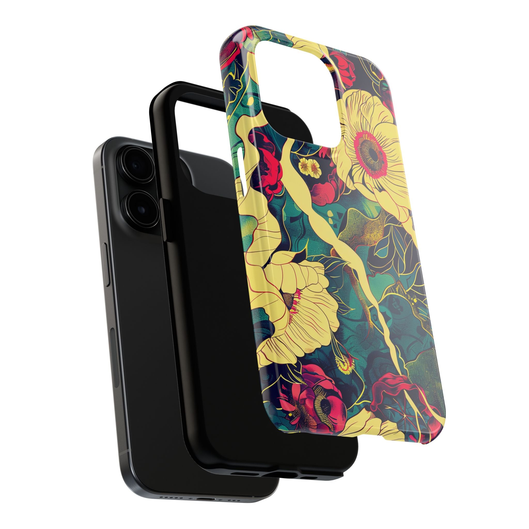 iphone-tough-case-retro-japanese-flowers-floral-phone-cover-vintage-japanese-style-protective-phone-case-asian-floral-design-