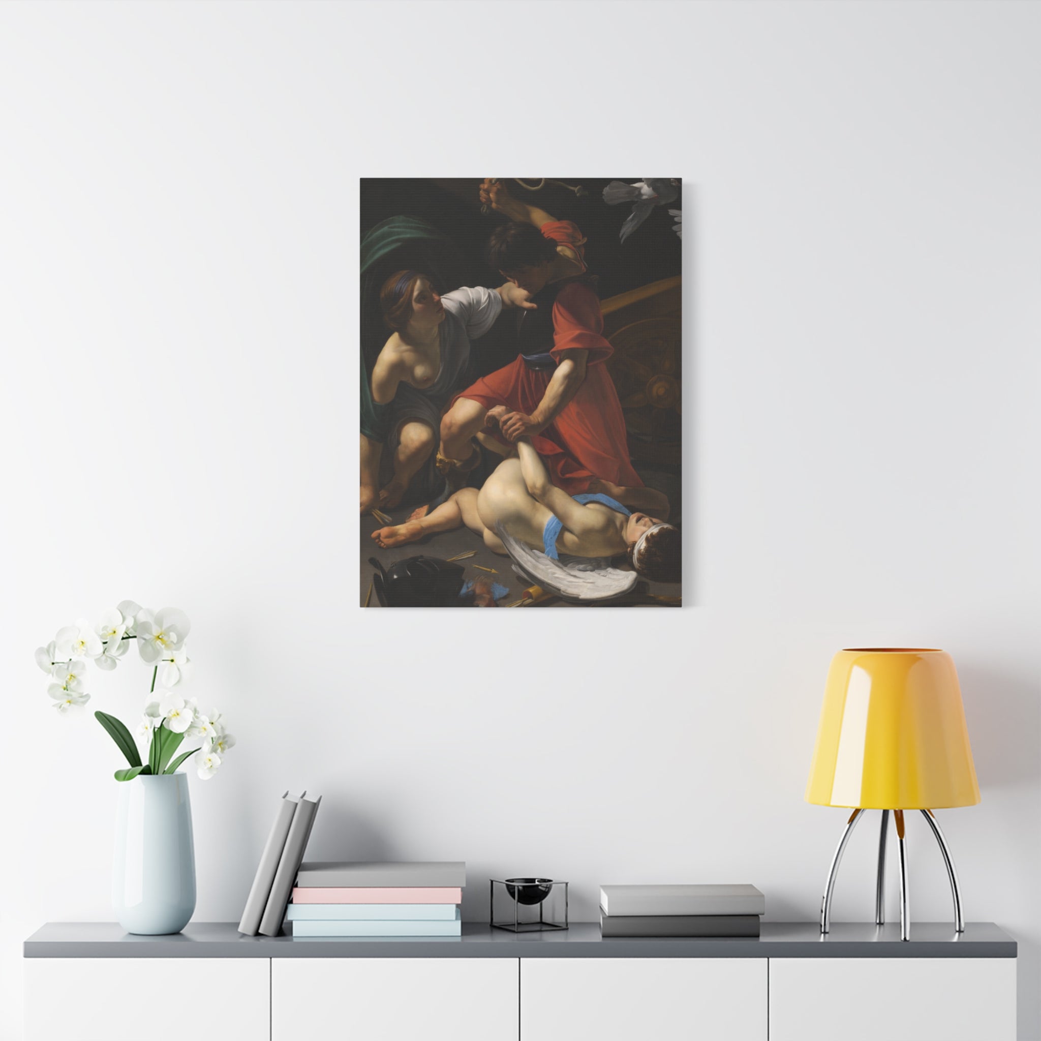 canvas-print-cupid-chastised-bartolomeo-manfredi-1613-matte-canvas-wall-art-stretched-1-25-inch-classic-art-decor-artwork