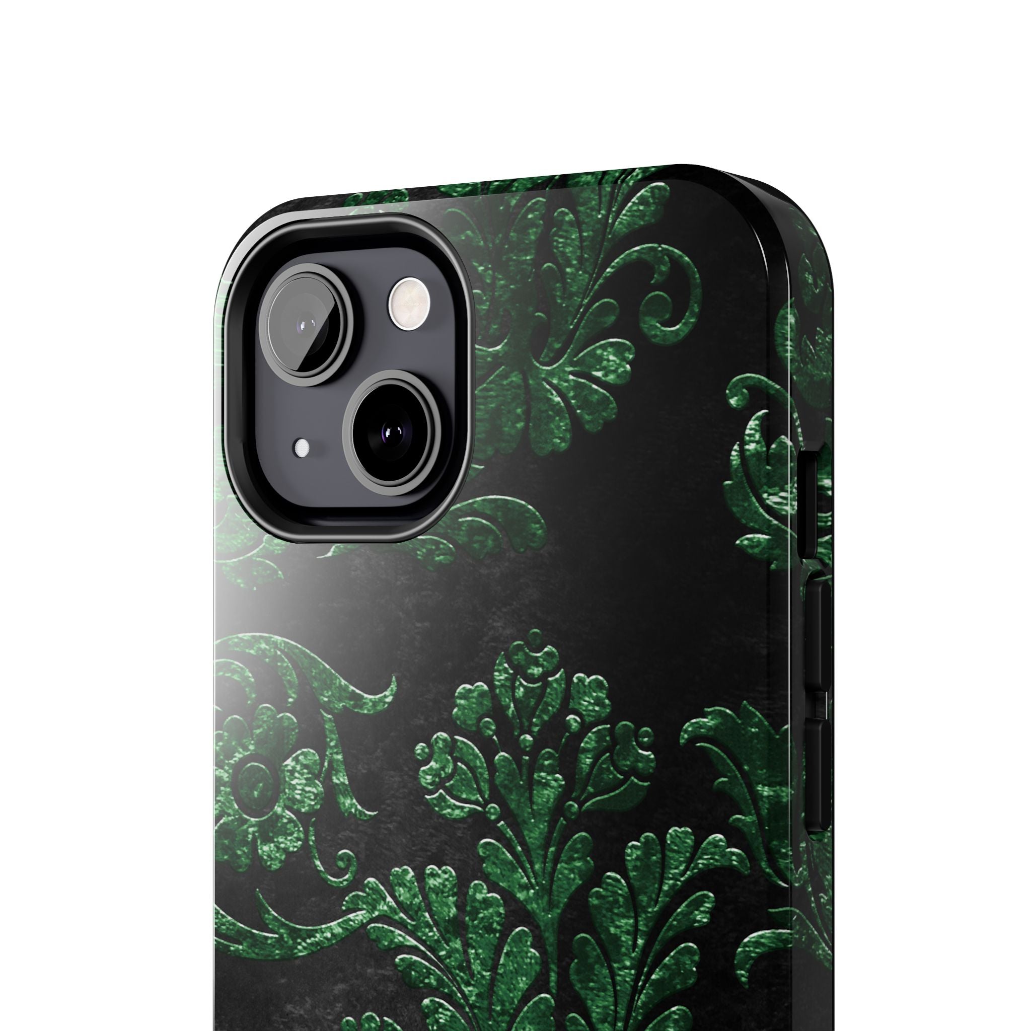 embossed-emerald-velvet-tough-iphone-case-protective-iphone-cover-heavy-duty-iphone-case-rugged-phone-case-durable-smartphone