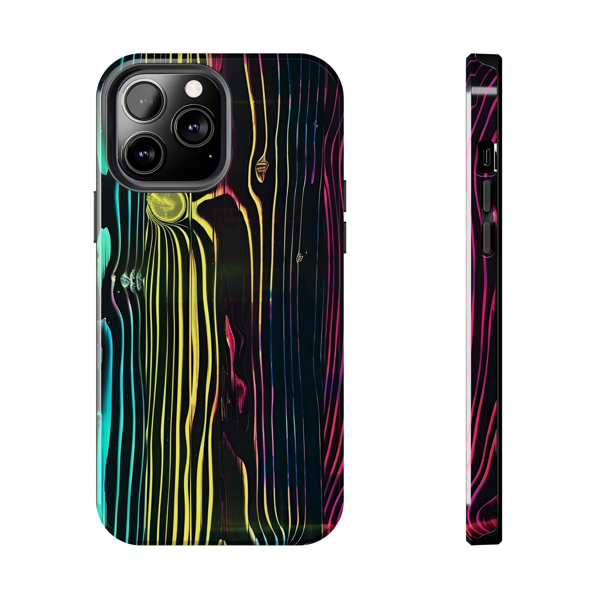 disco-neon-tough-iphone-cases-wood-grain-texture-iphone-case-cover-protective-iphone-shell-unique-iphone-accessories-iphone-1