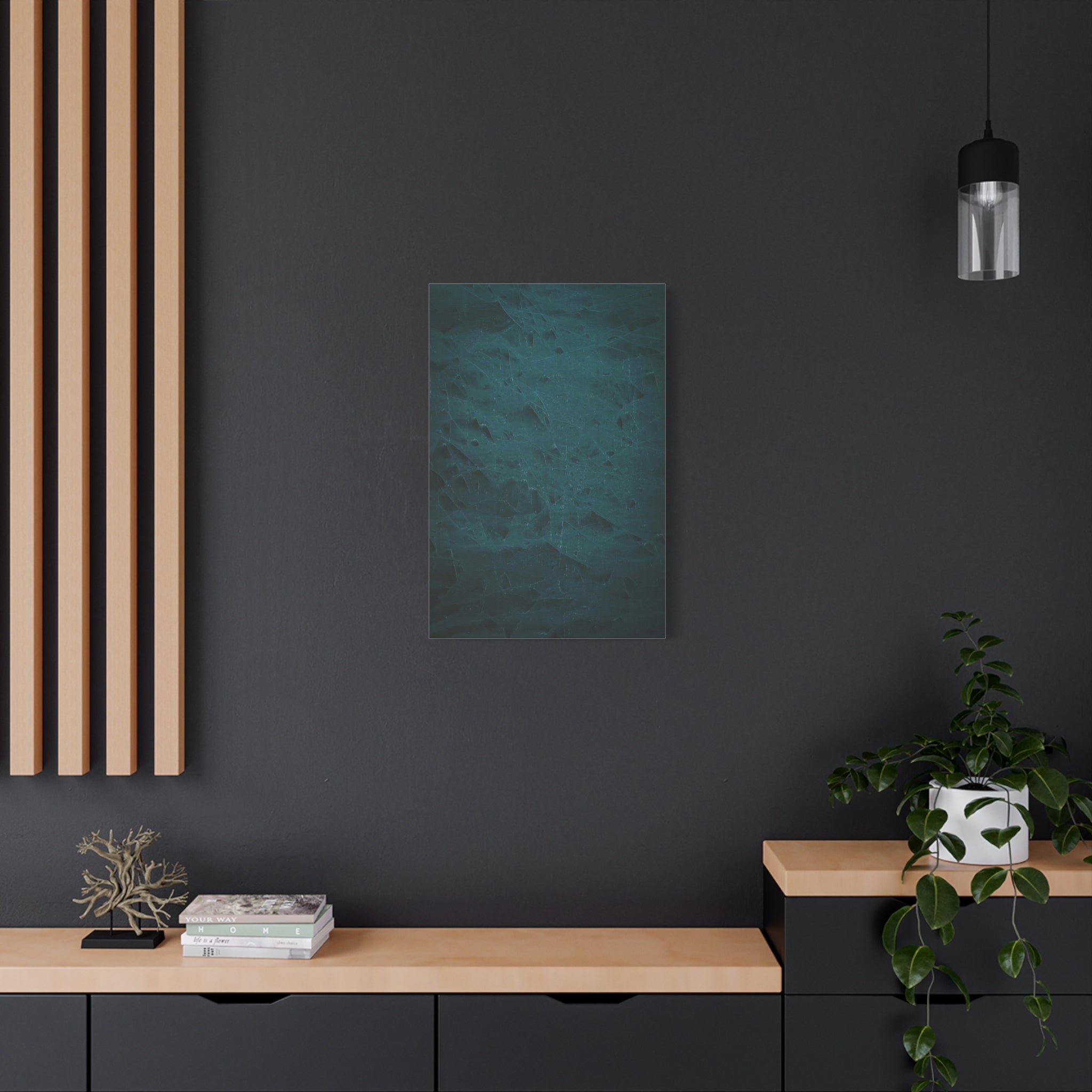 canvas-wall-art-dark-green-abstract-minimalist-art-contemporary-home-decor-modern-wall-print-unique-wall-decor-abstract-paint