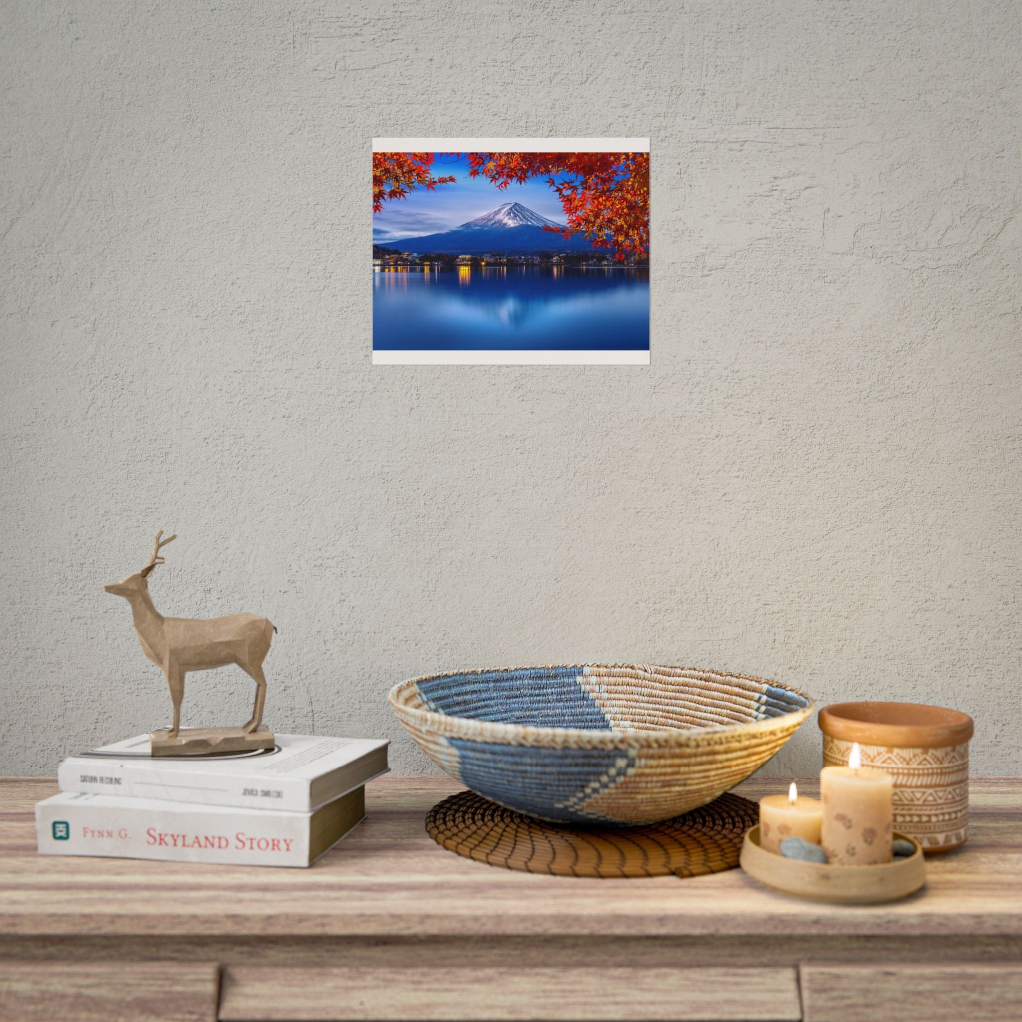 mount-fuji-poster-wall-art-japan-nature-park-autumn-lake-print-poster-art-home-decor-gift-living-room-decor-japanese-home-dec