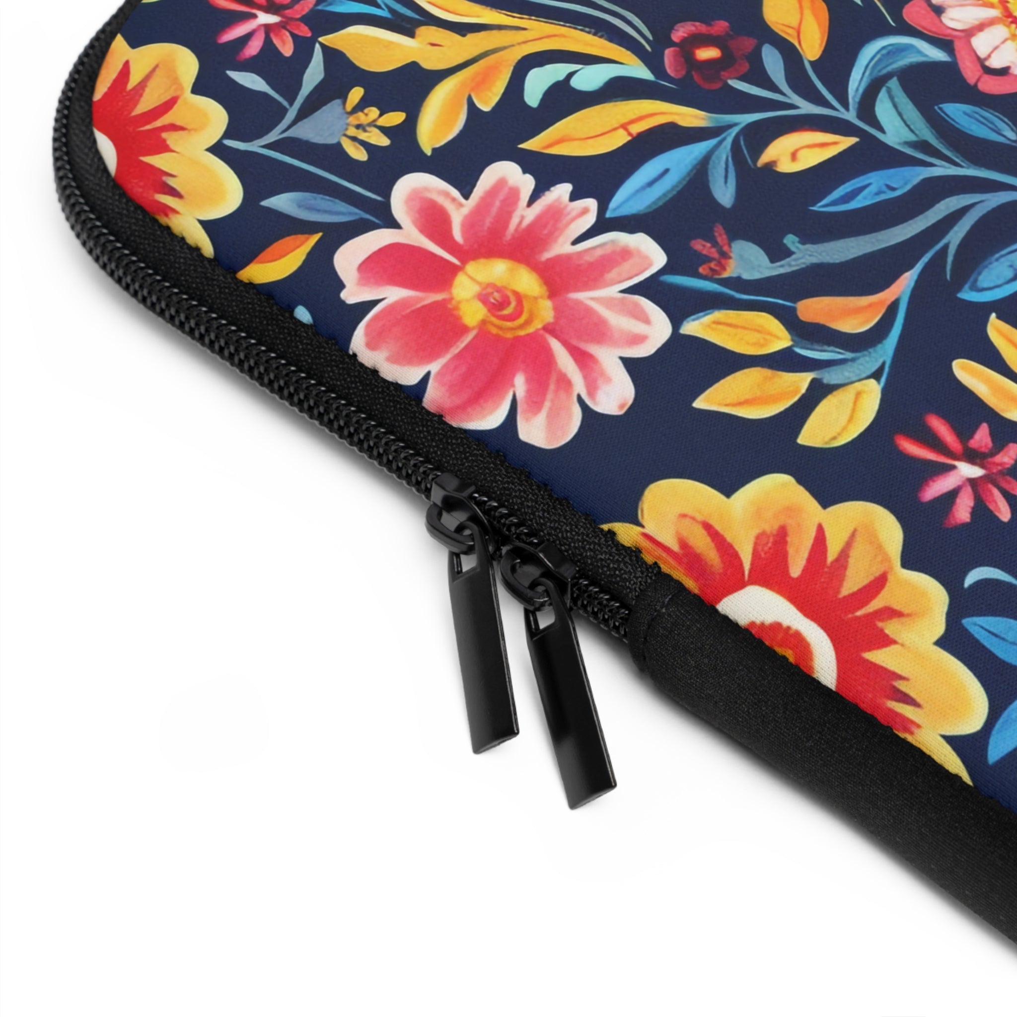 aesthetic-floral-laptop-sleeve-protective-cover-for-tech-yellow-blue-design-macbook-air-15-sleeve-floral-computer-bag-tablet-