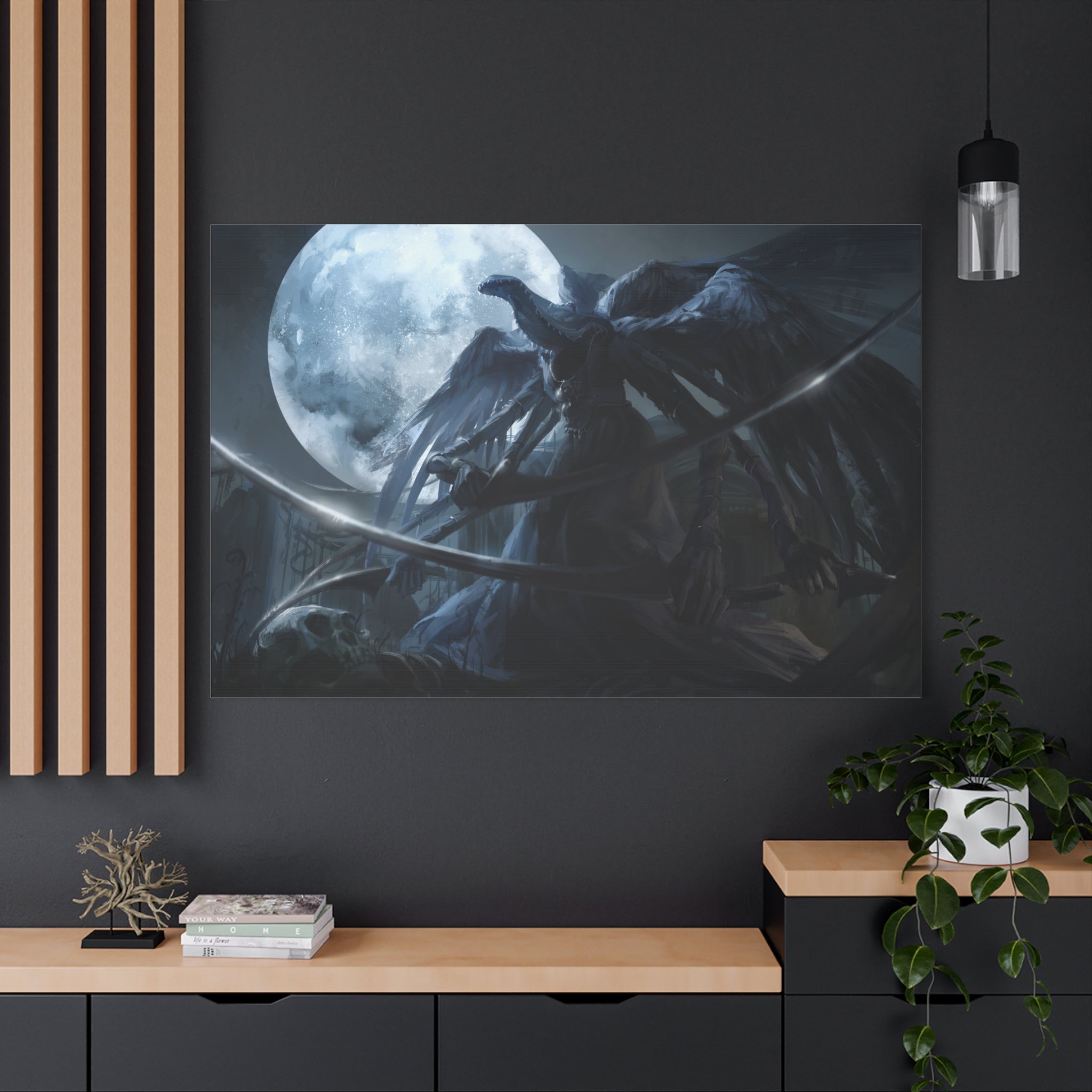 Bloodborne 'Mergo's Wet Nurse' Matte Canvas Wall Art — Stretched Home Decor