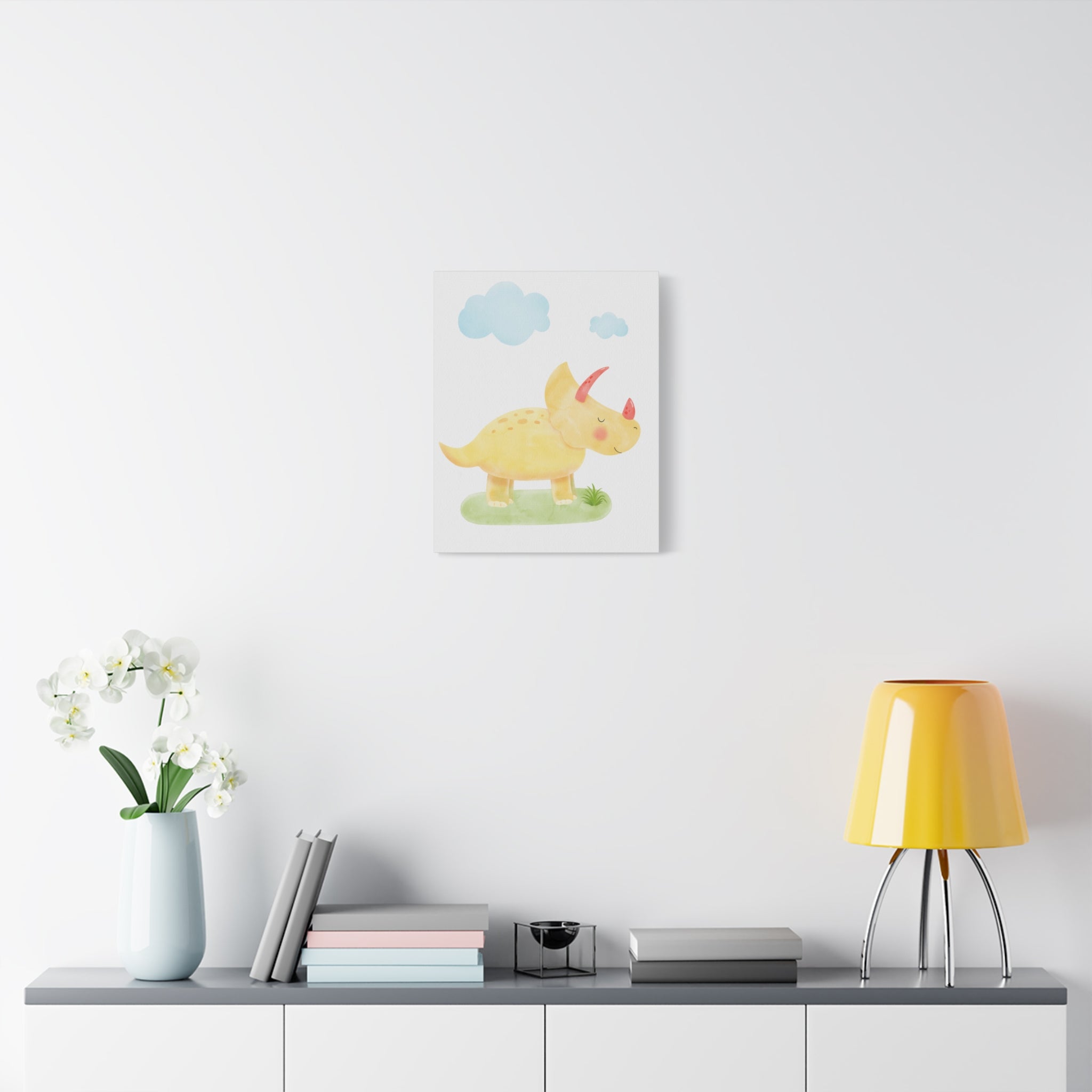 canvas-wall-art-cute-yellow-dino-nursery-decor-baby-dinosaur-print-nursery-art-cute-dinosaur-decoration-baby-nursery-dinosaur