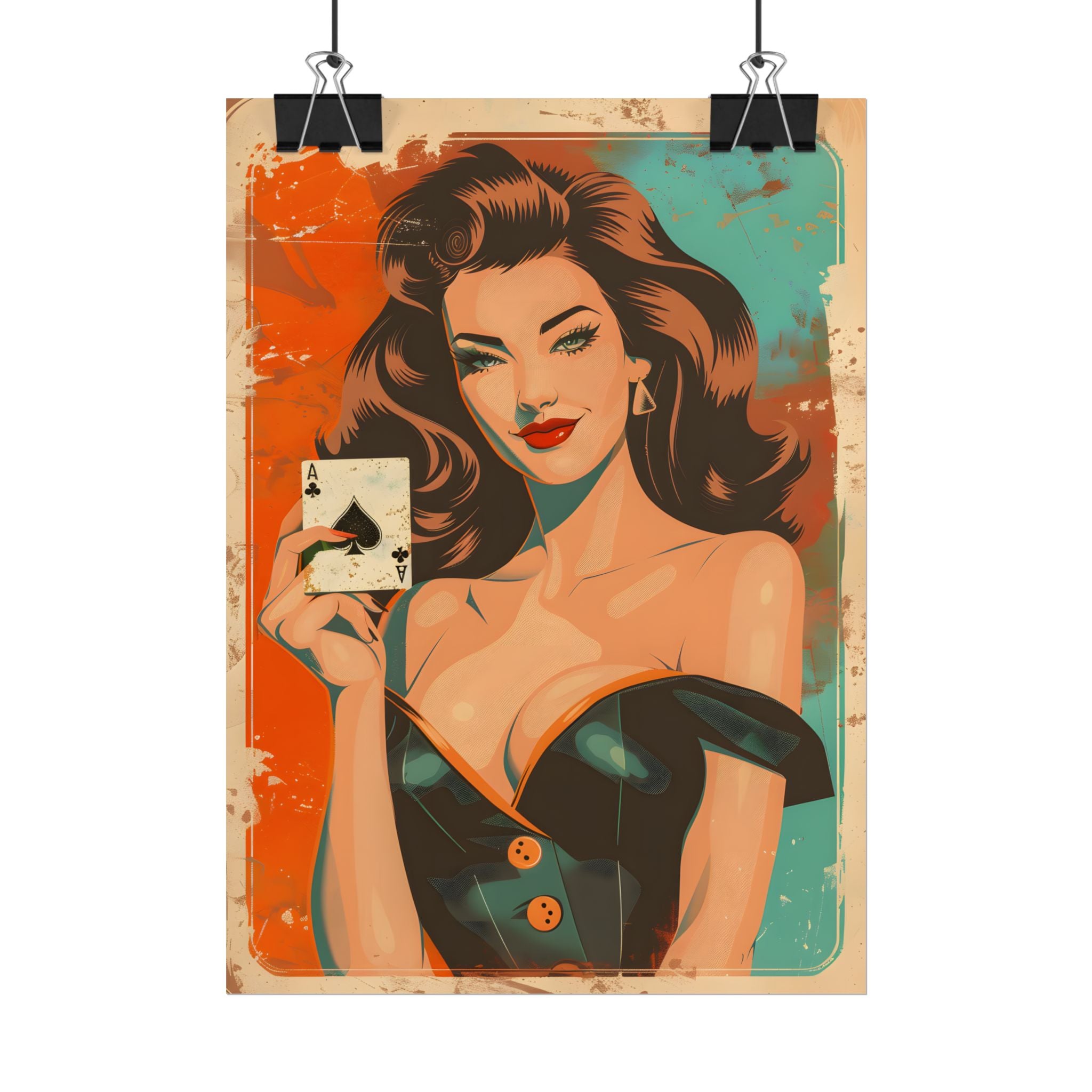 vintage-pin-up-girl-poster-print-ace-of-spades-playing-card-poster-wall-art-retro-pinup-poster-pin-up-illustration-wall-decor