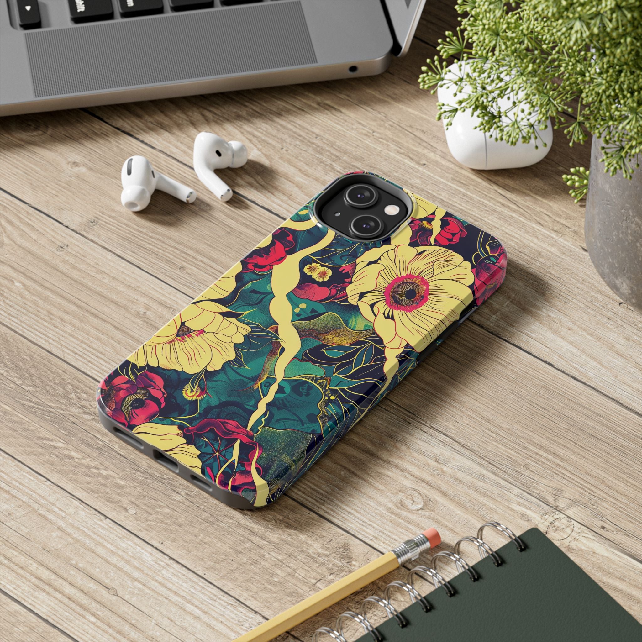 iphone-tough-case-retro-japanese-flowers-floral-phone-cover-vintage-japanese-style-protective-phone-case-asian-floral-design-