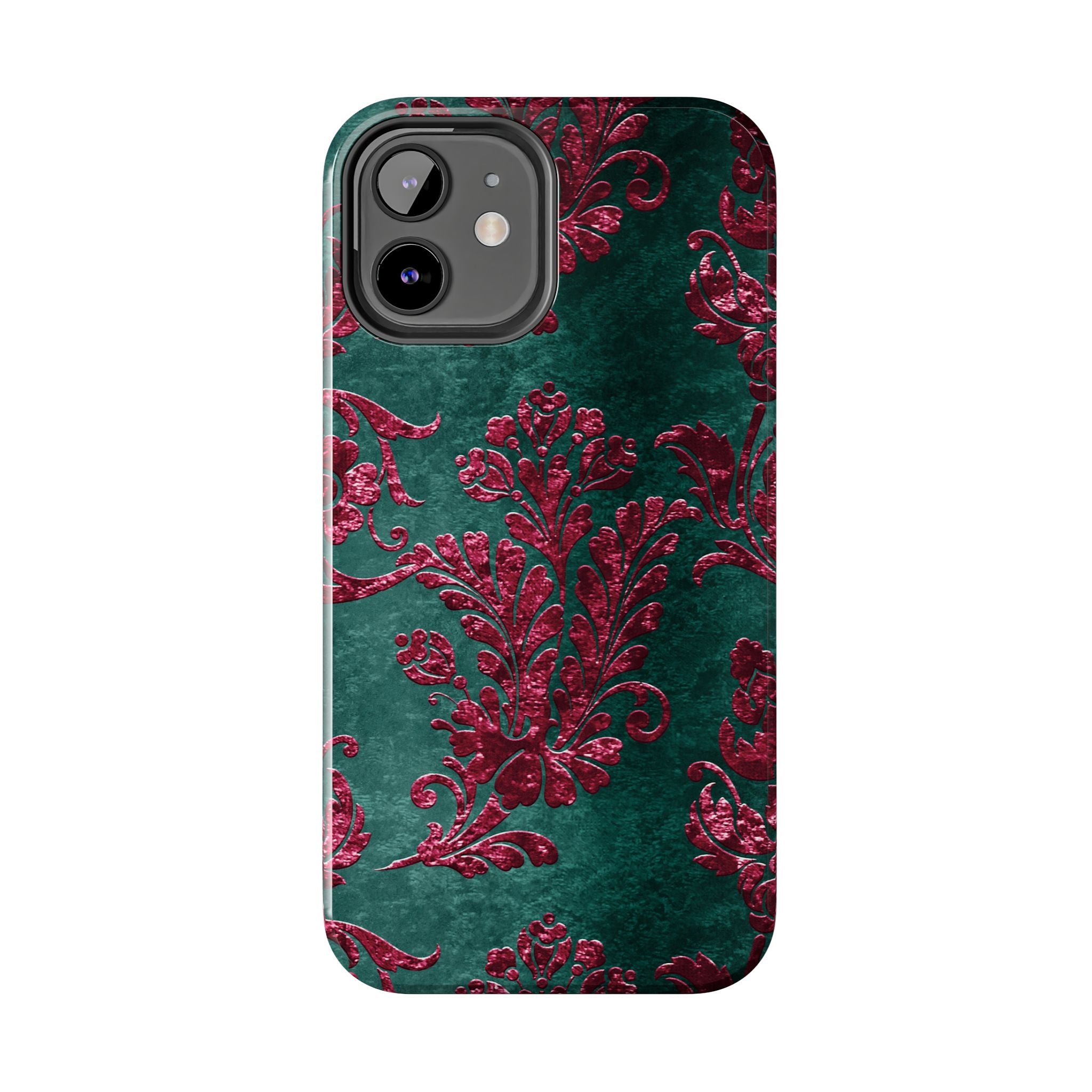 embossed-burgundy-velvet-tough-iphone-case-protective-iphone-cover-heavy-duty-iphone-case-rugged-phone-case-durable-smartphon