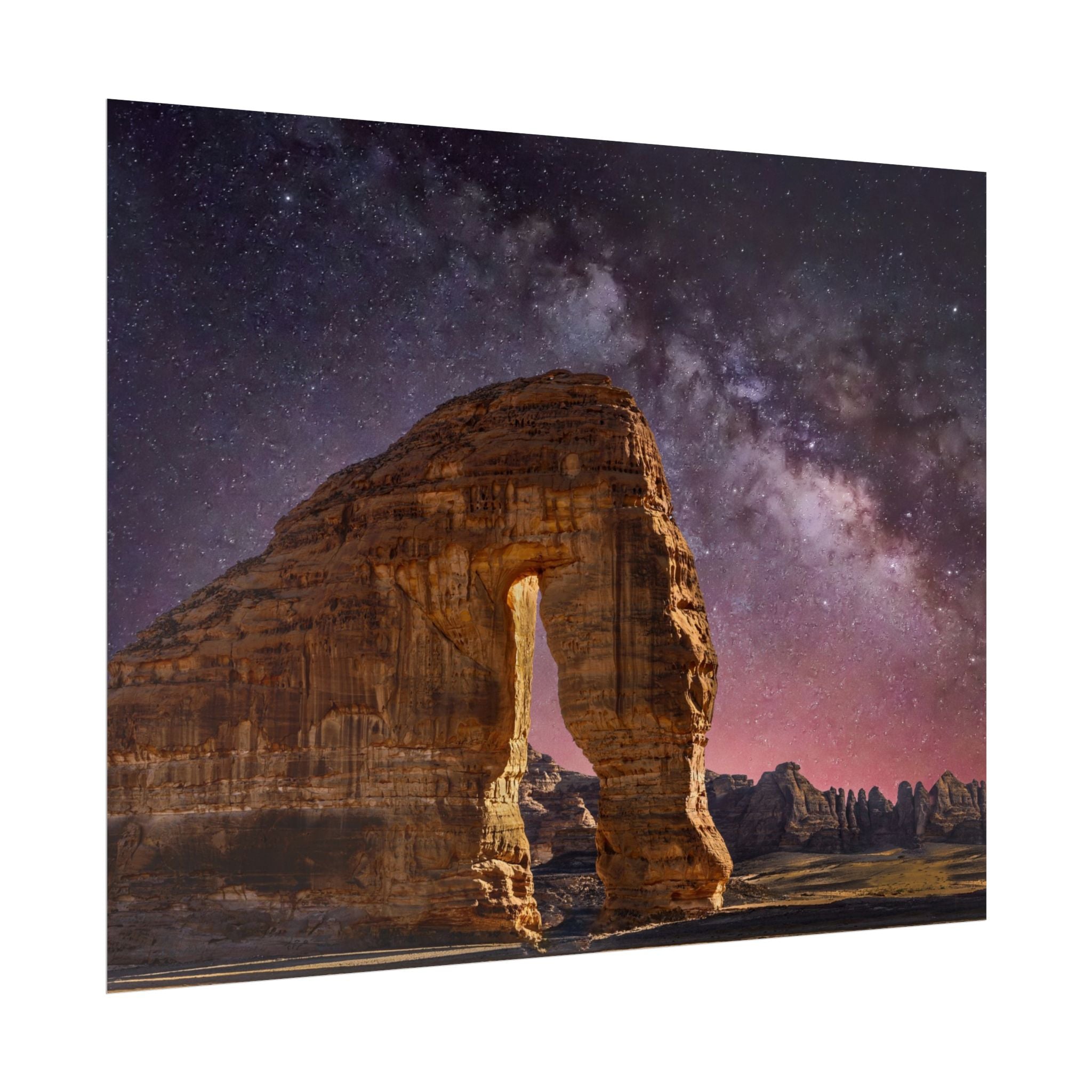 desert-landscape-poster-print-milky-way-poster-wall-art-milky-way-decor-artwork-unique-home-decor-starry-night-picture