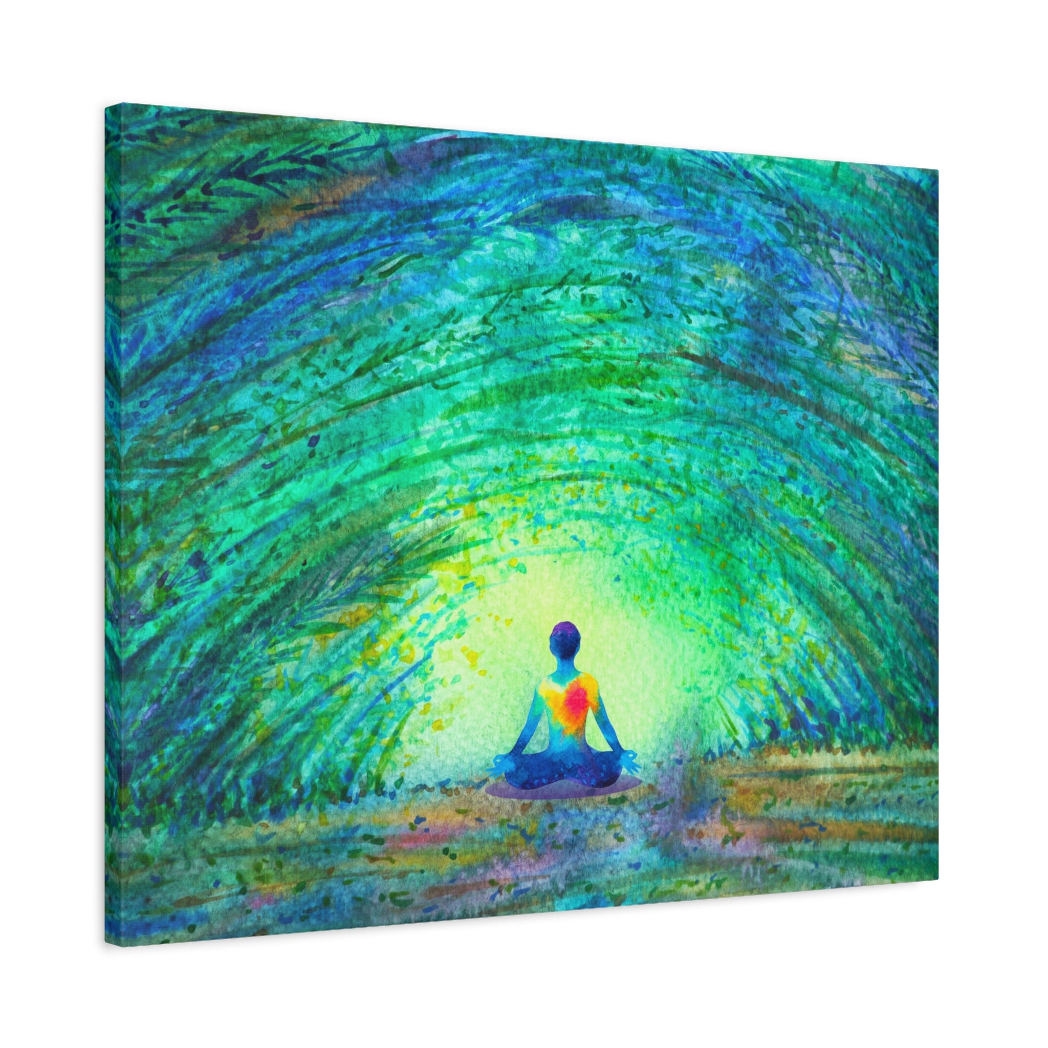 canvas-wall-art-yoga-nature-peace-home-decor-meditation-gift-mindfulness-painting-zen-retreat-print-living-room-decor